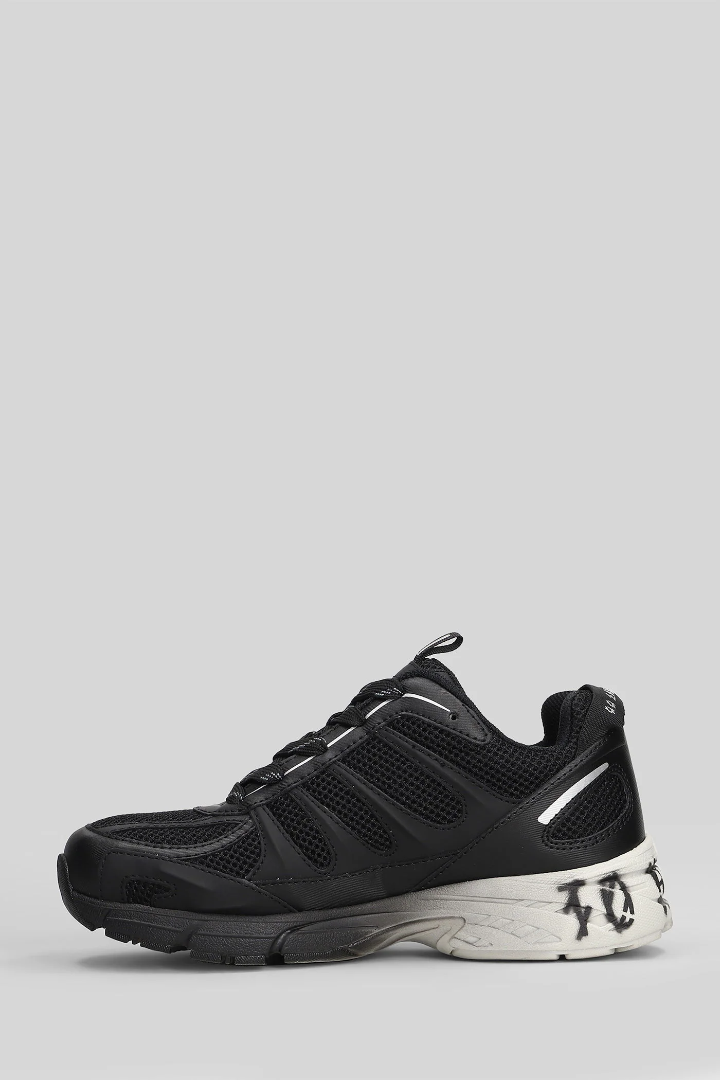 Dragger Sneakers in black polyester - Image 3