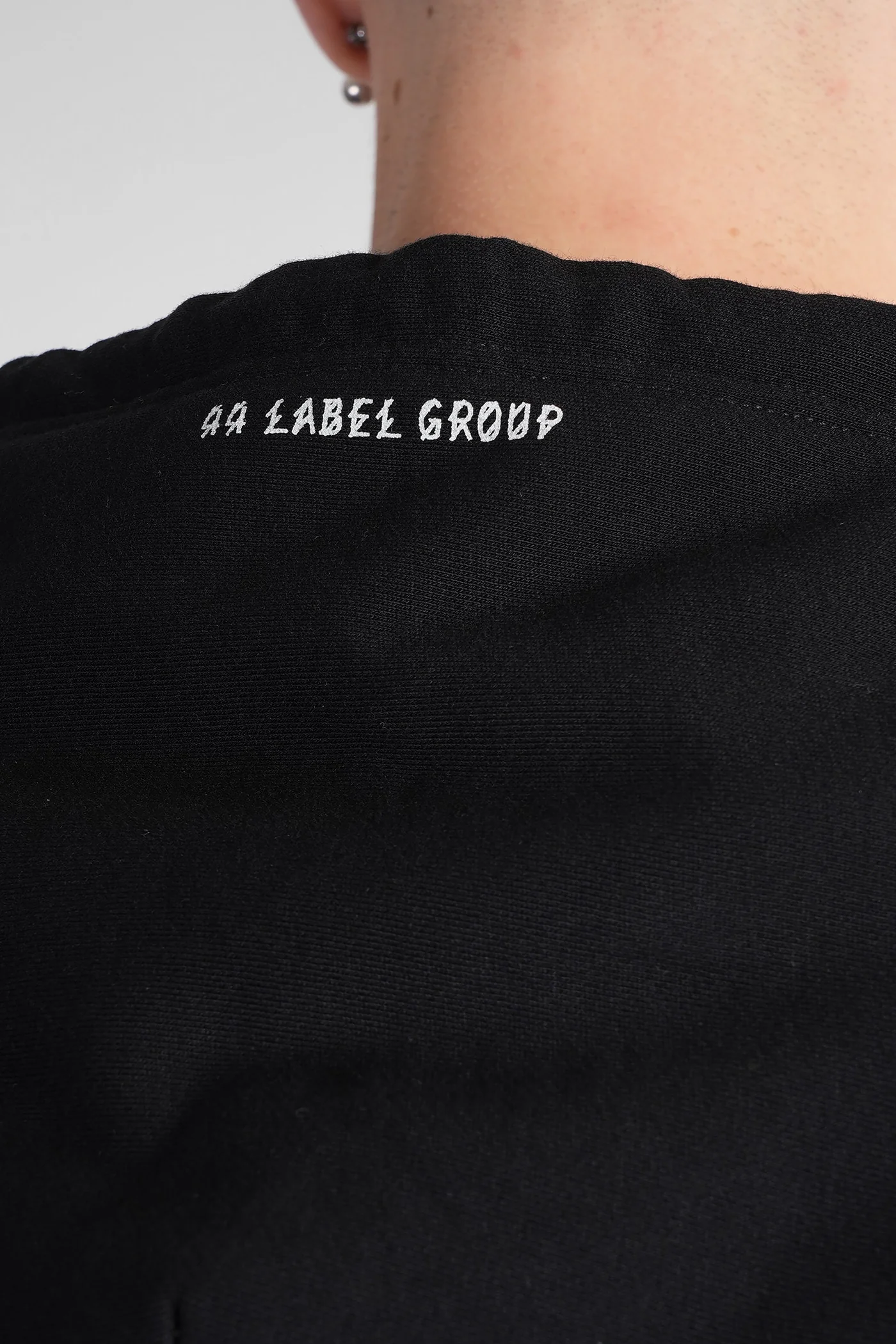 Sweatshirt in black cotton - Image 5