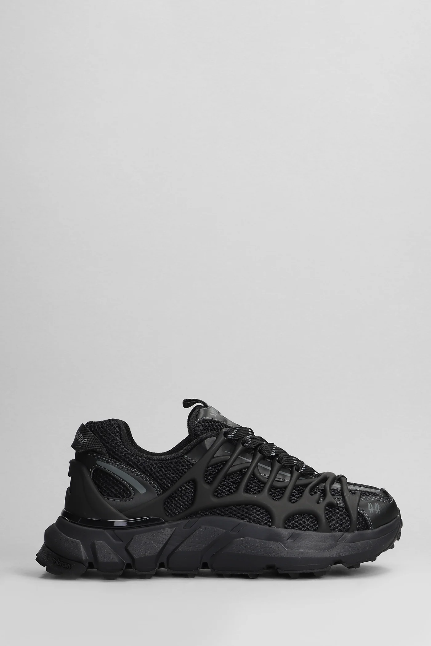 Symbiont 2 Sneakers in black polyester