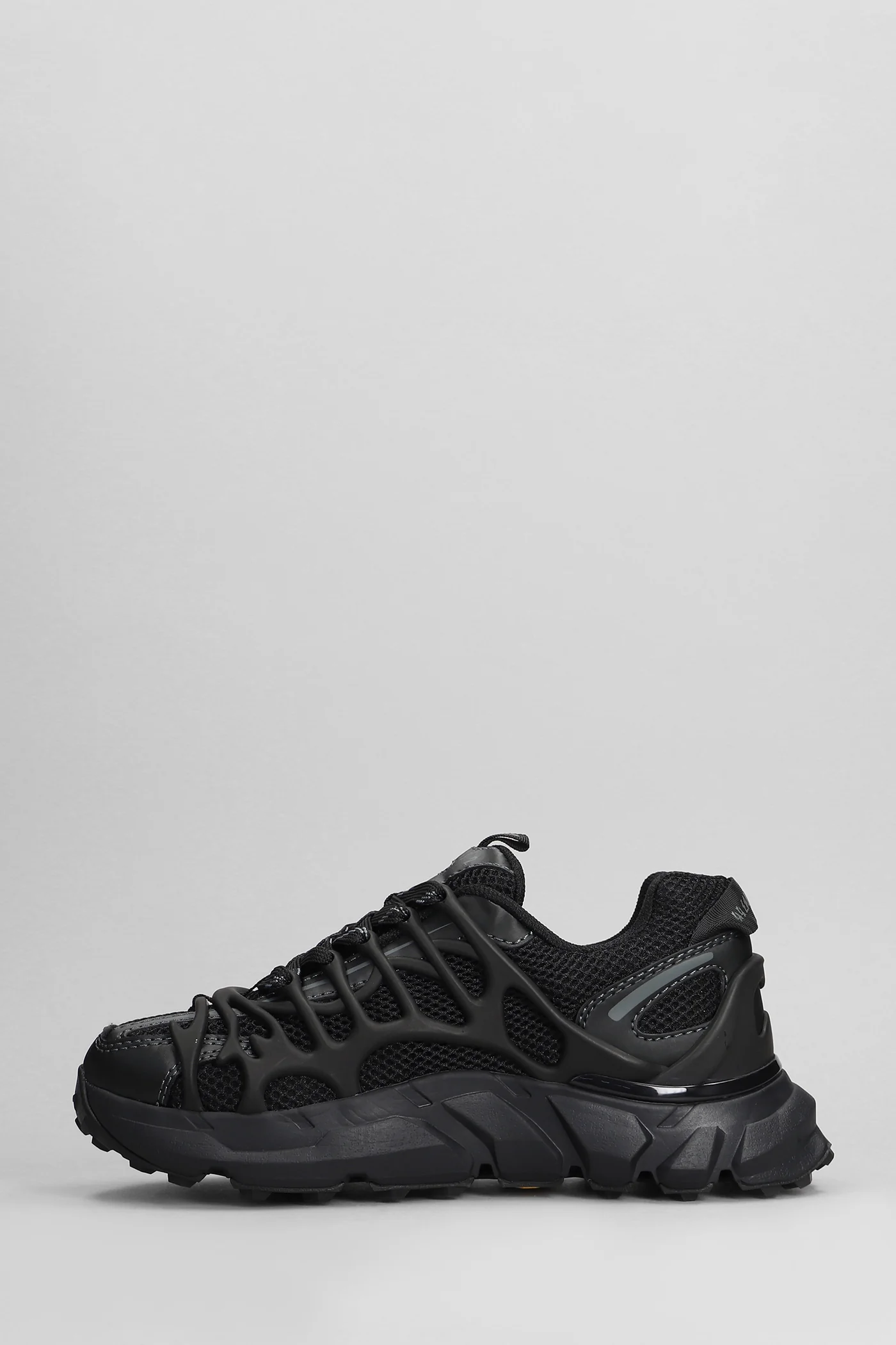 Symbiont 2 Sneakers in black polyester - Image 3