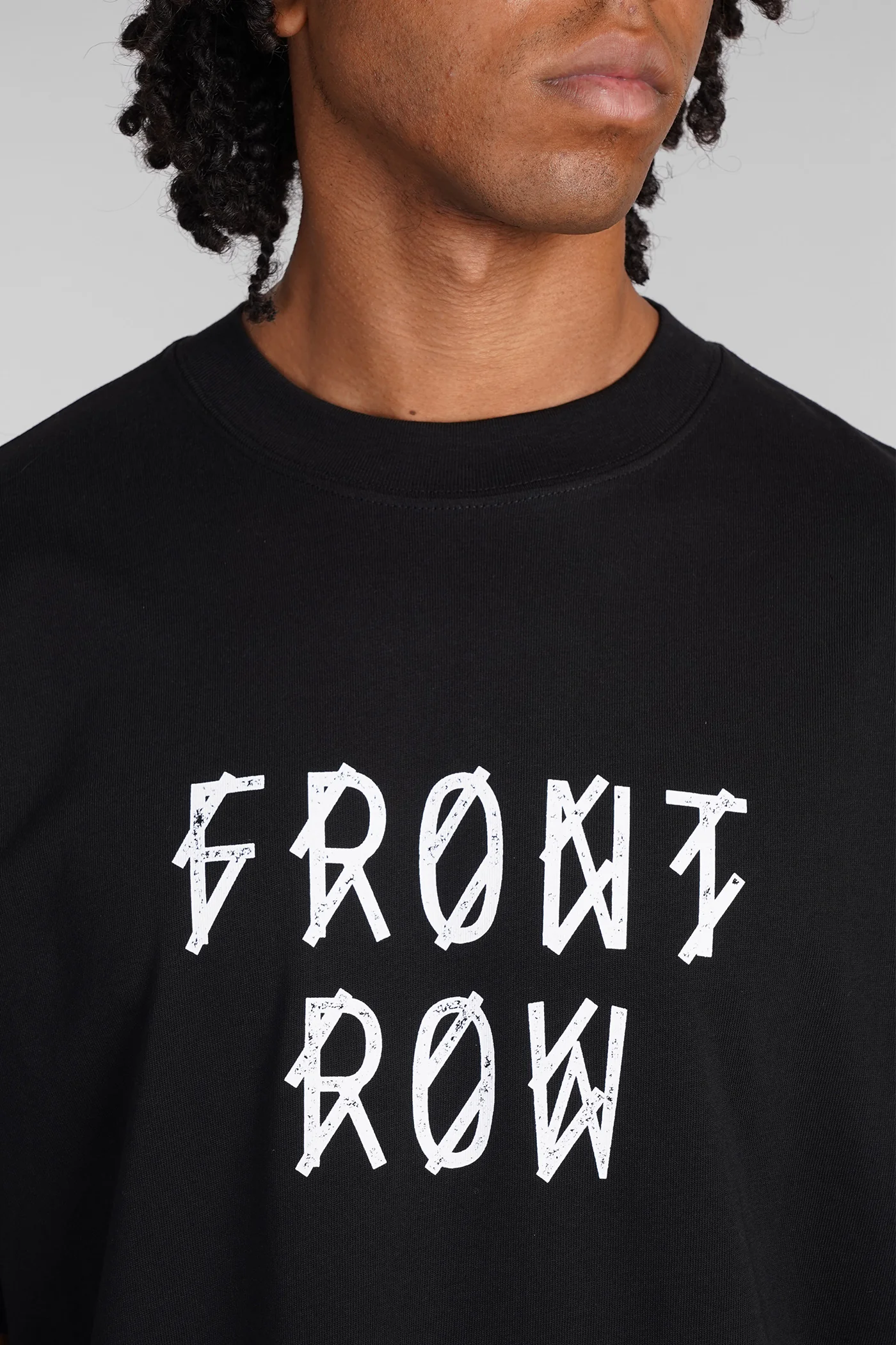 T-Shirt in black cotton - Image 5