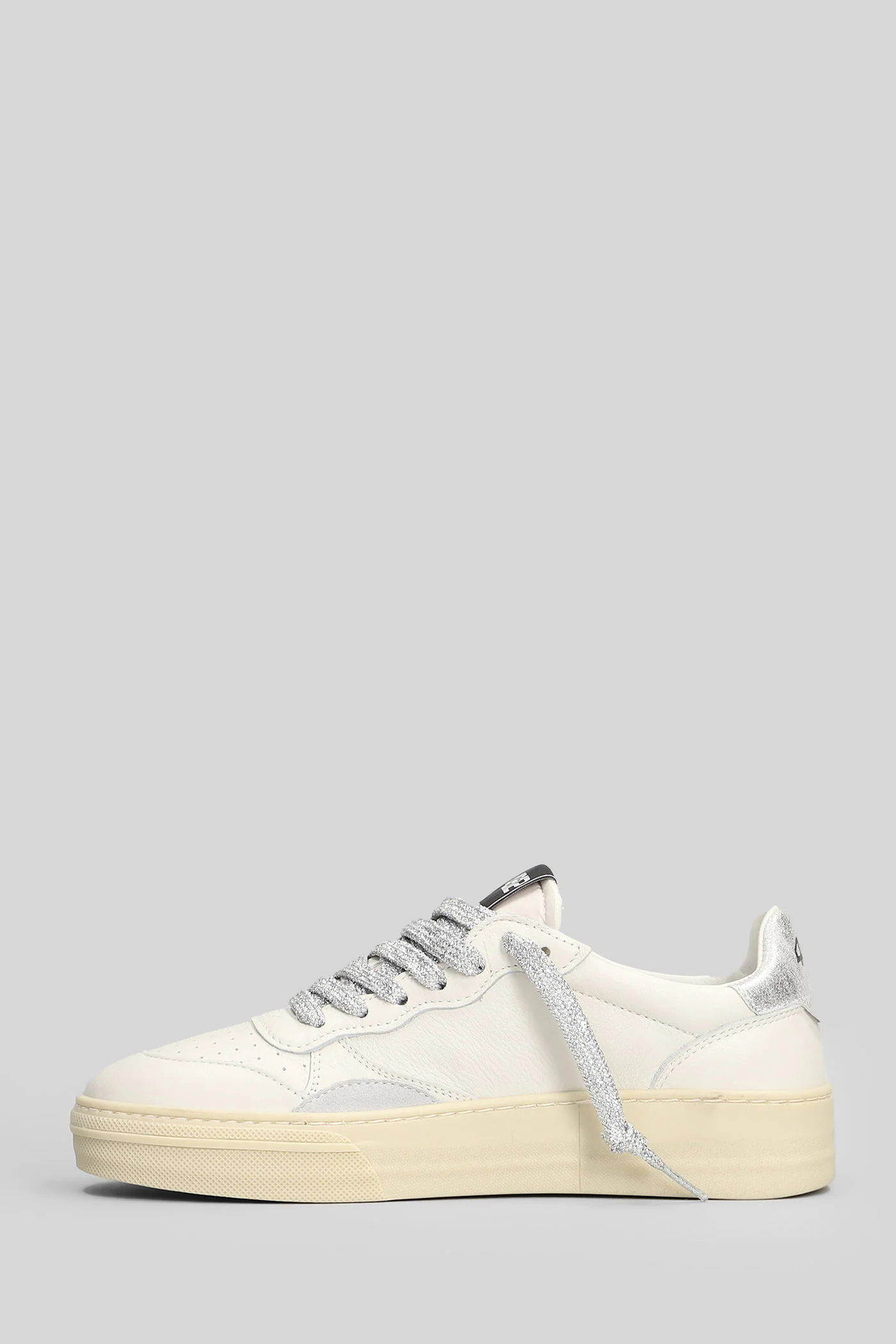 Hyper Sneakers in white leather - Image 3