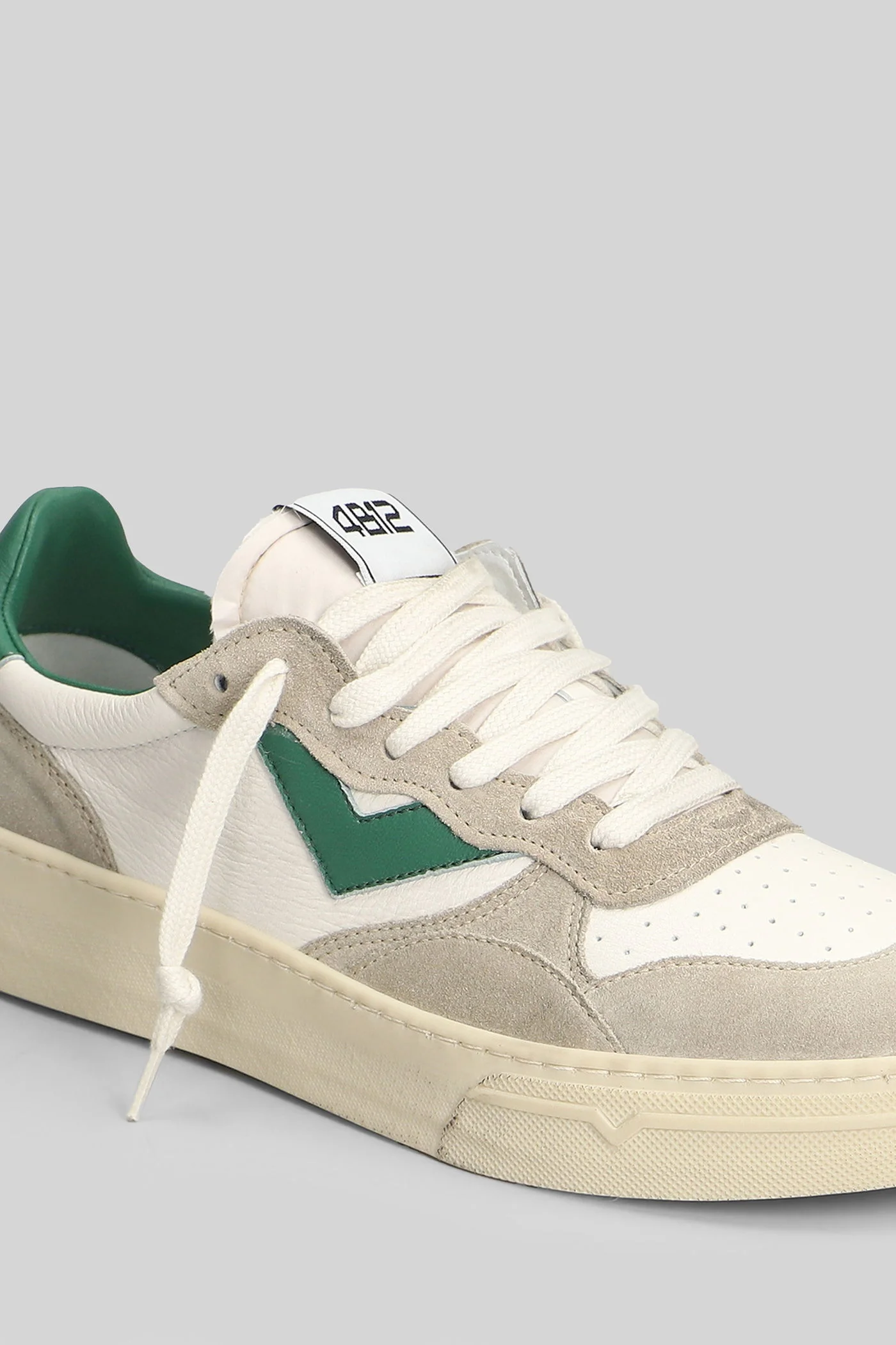 Hyper Sneakers in white suede and leather - Image 5