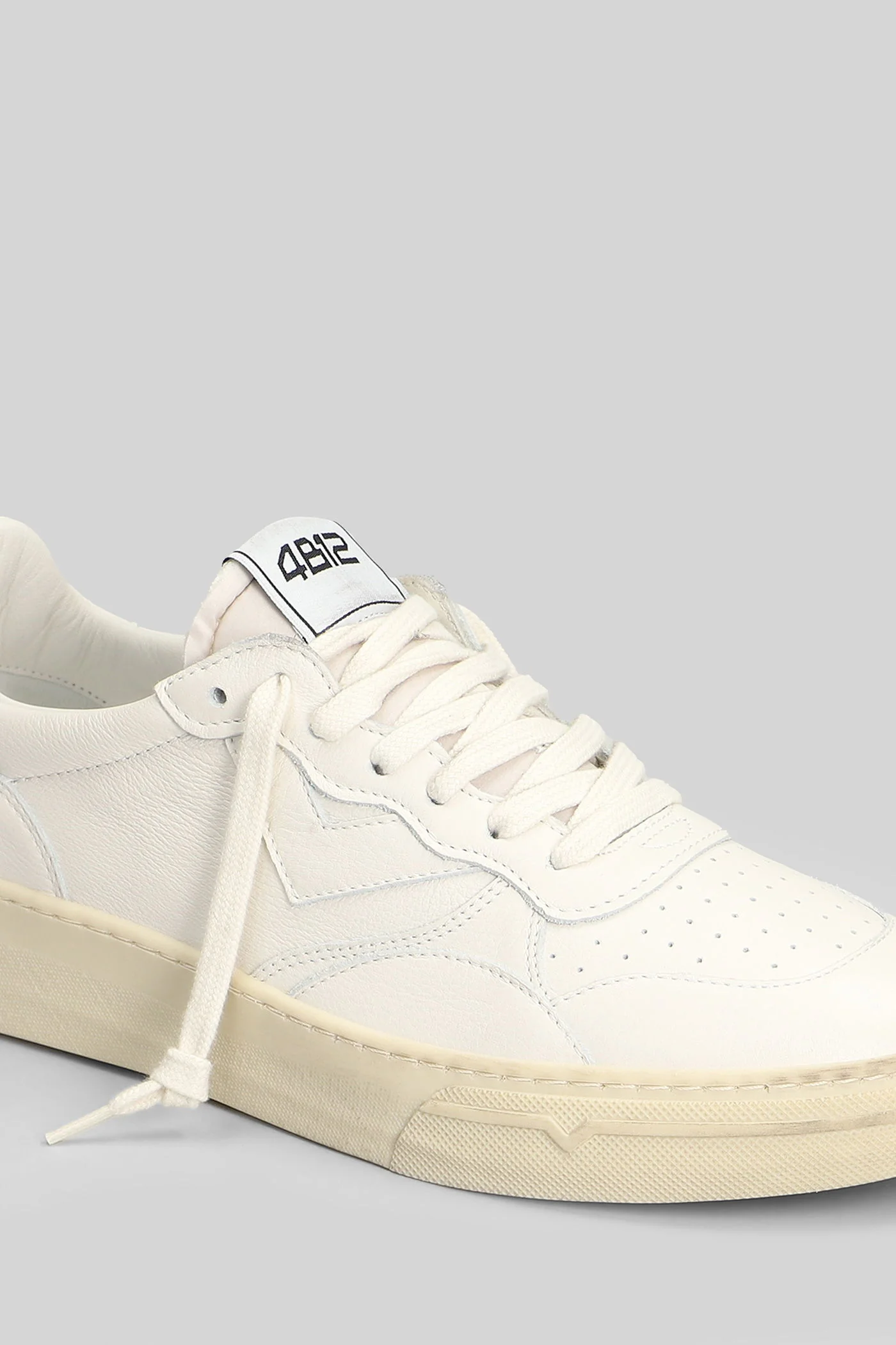 Hyper Sneakers in white suede and leather - Image 5