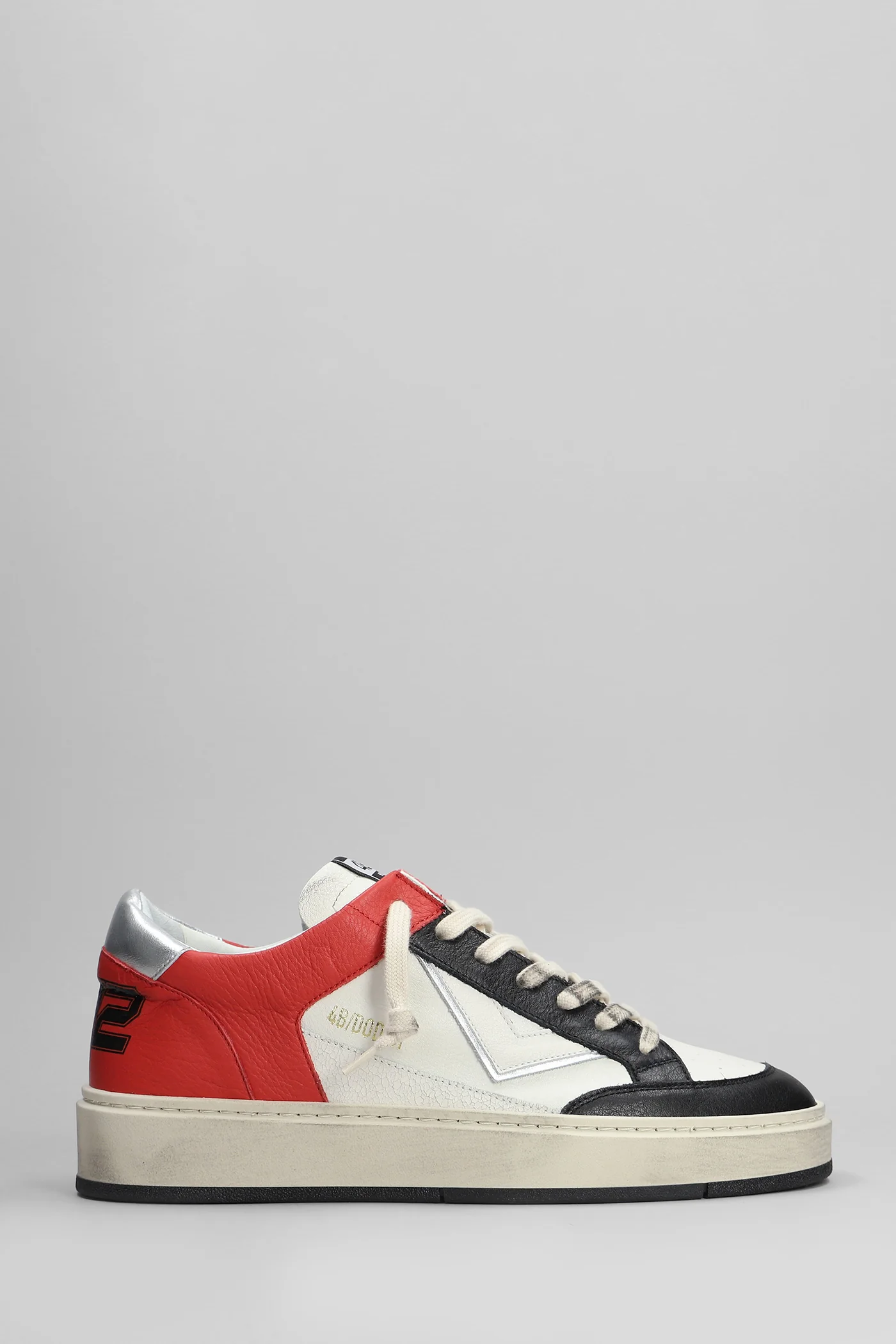 Kyle Sneakers in white leather
