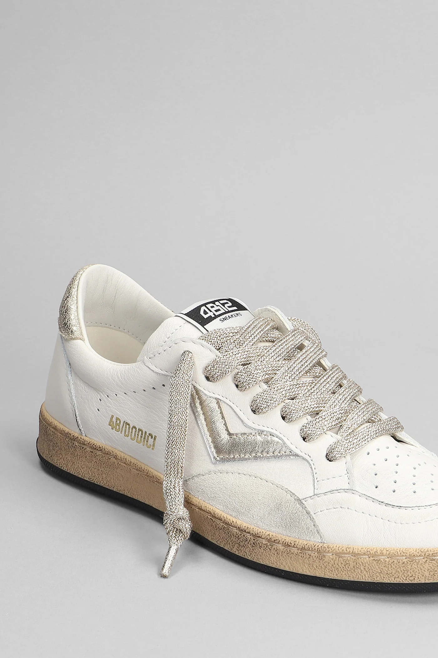 Play New Sneakers in white leather - Image 5
