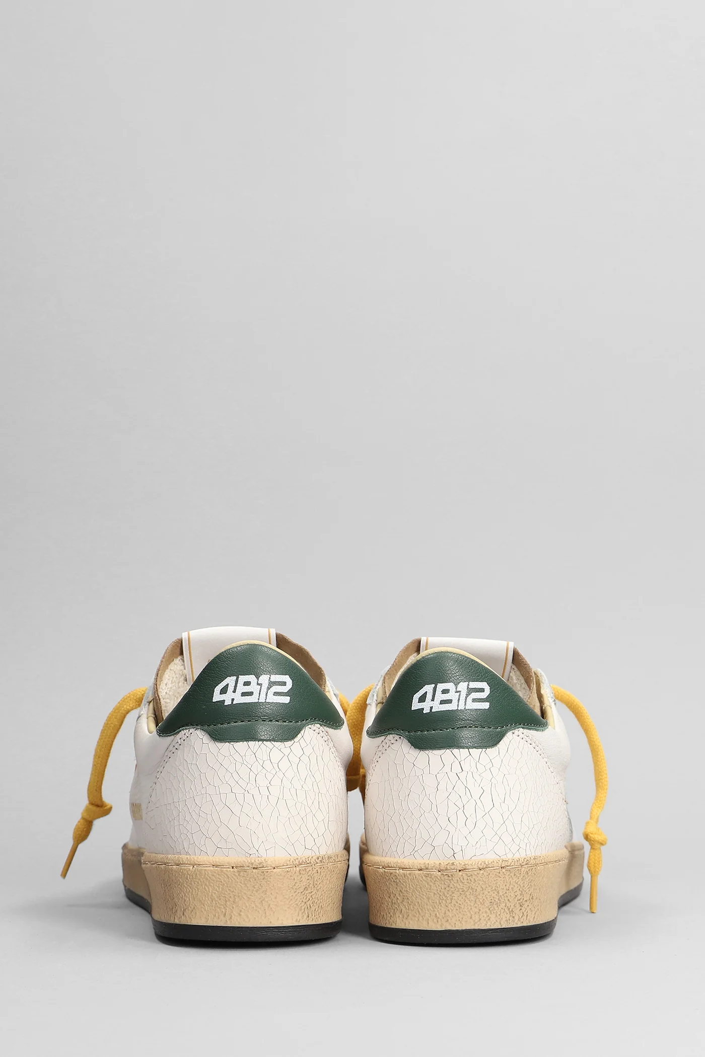 Play New Sneakers in white leather - Image 4