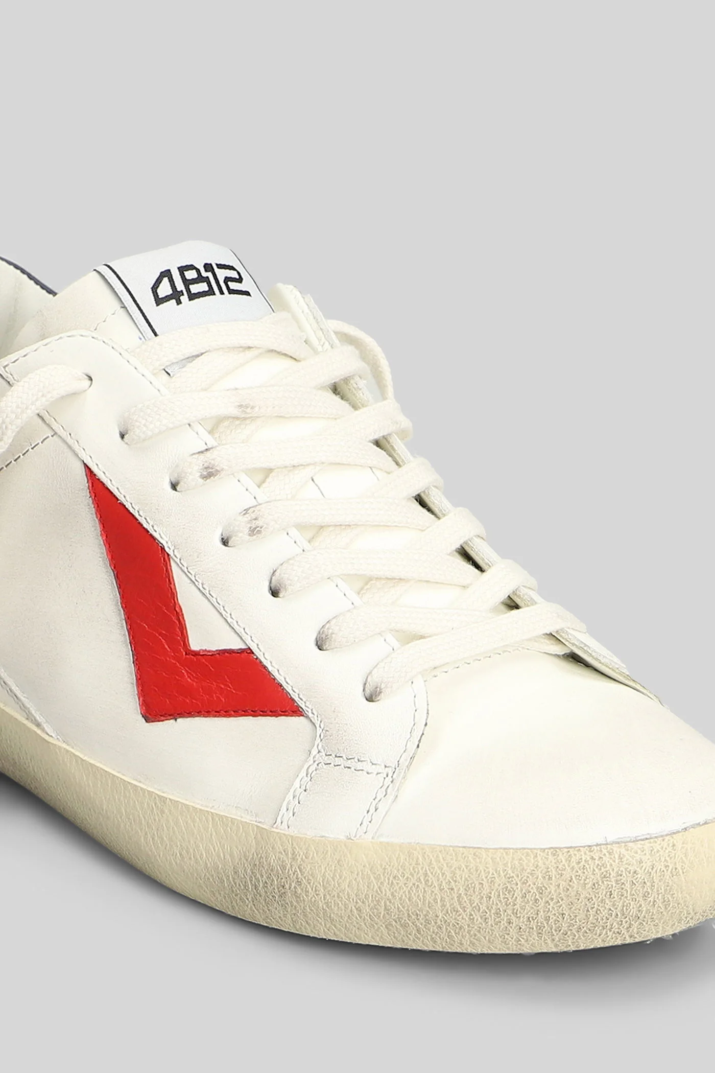 Suprime Sneakers in white leather - Image 5