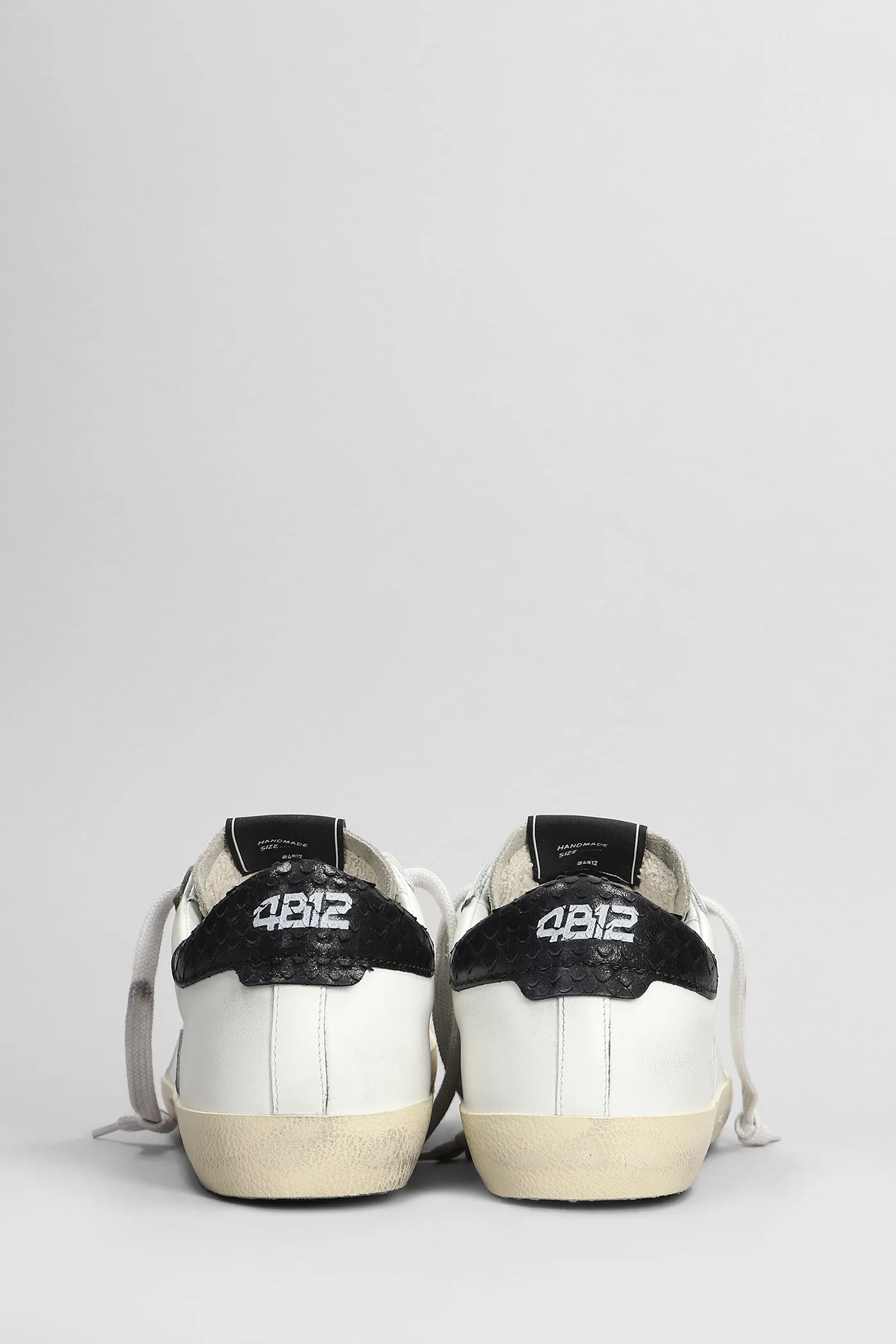 Suprime Sneakers in white leather - Image 4