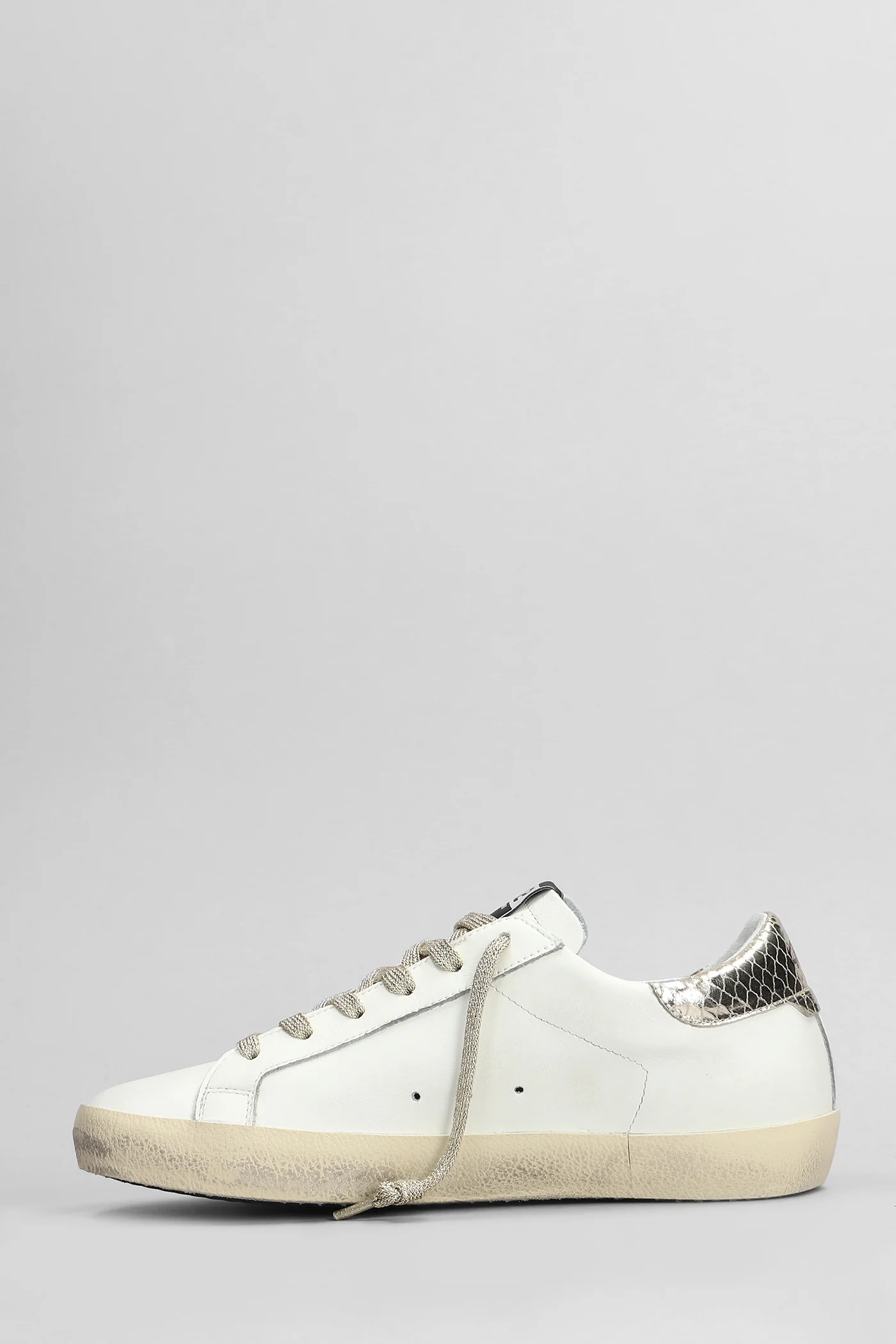 Suprime Sneakers in white leather - Image 3