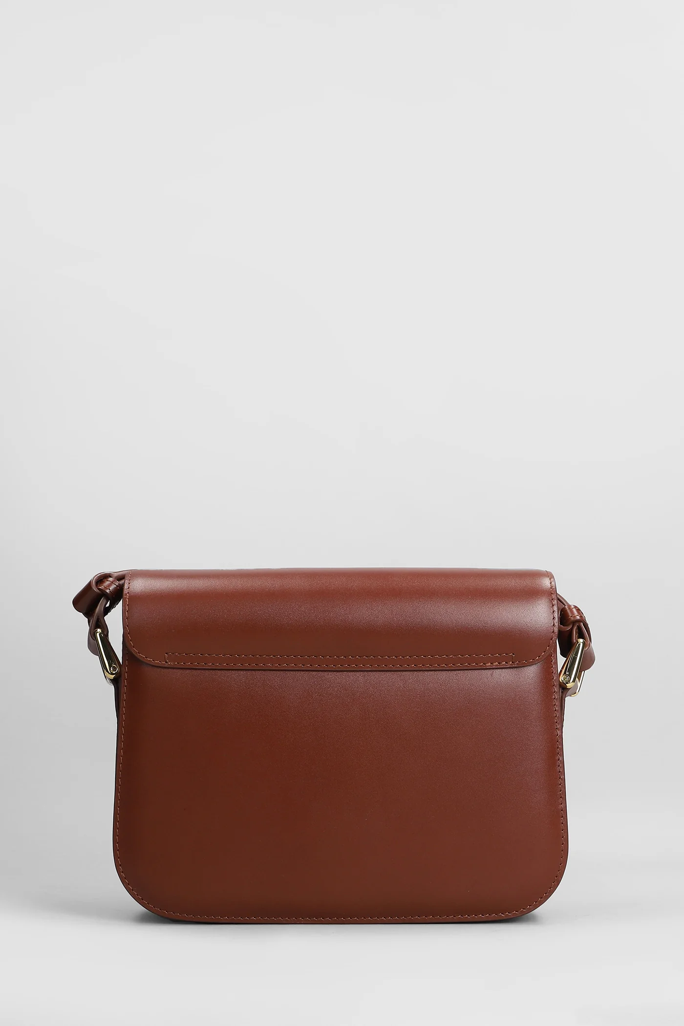 Grace small Shoulder bag in leather color leather - Image 3