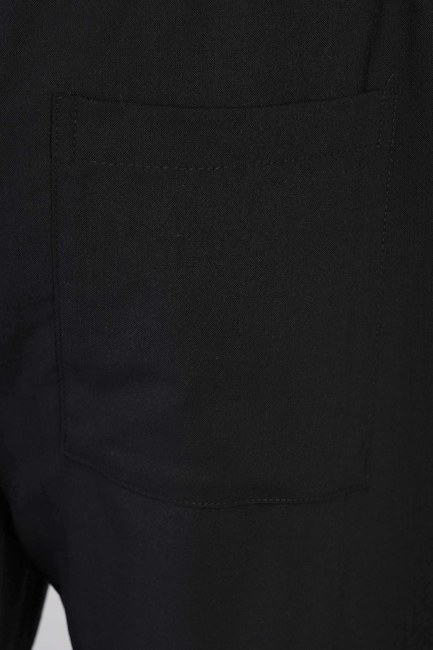 Pants in black wool - Image 5