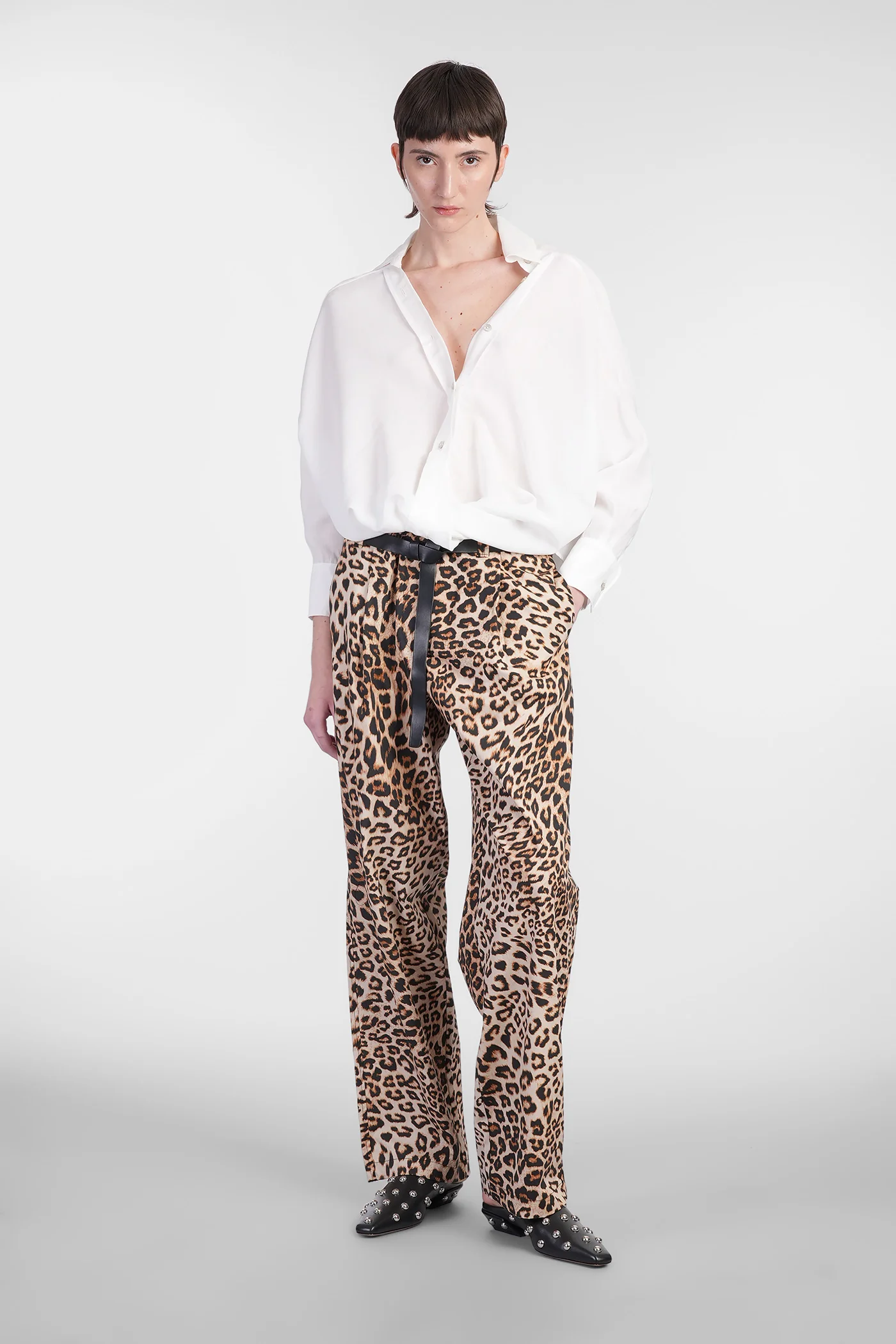 Shirt in white modal - Image 2