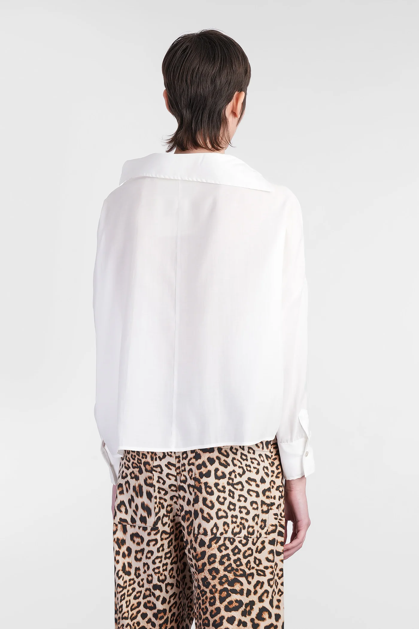 Shirt in white modal - Image 3