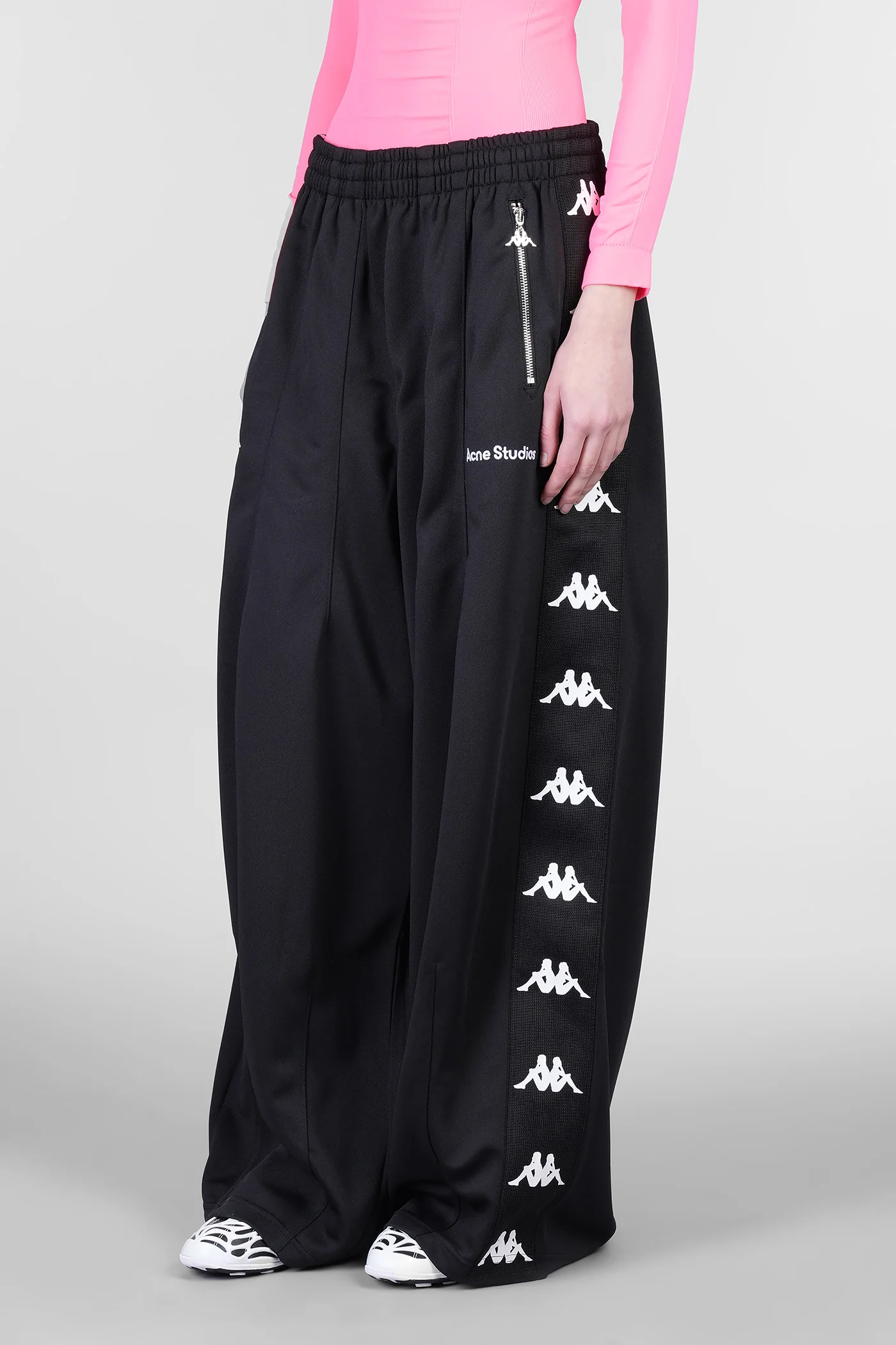 Pants in black polyester - Image 4