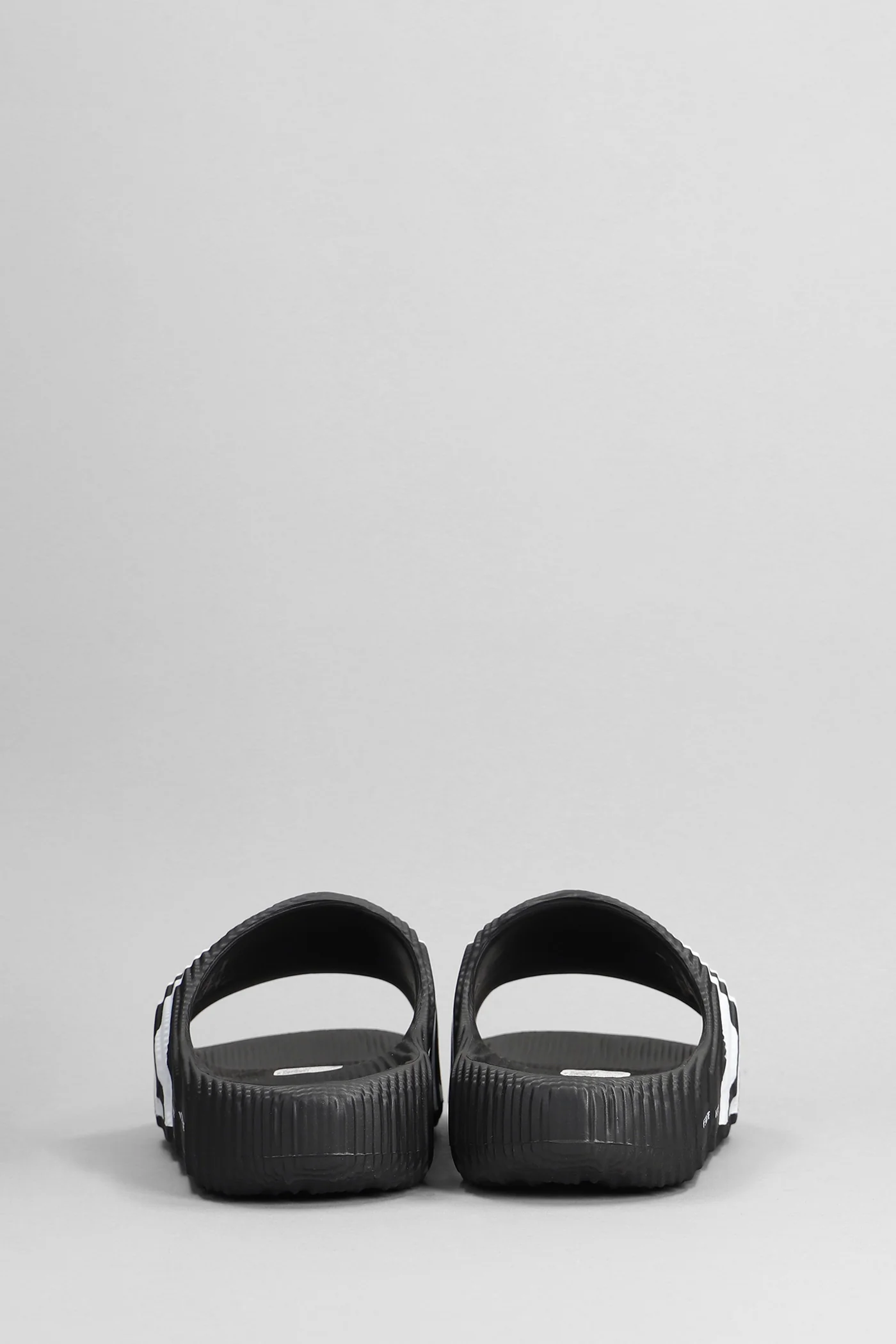 Adilette 22 Slipper-Mule in black rubber/plasic - Image 4