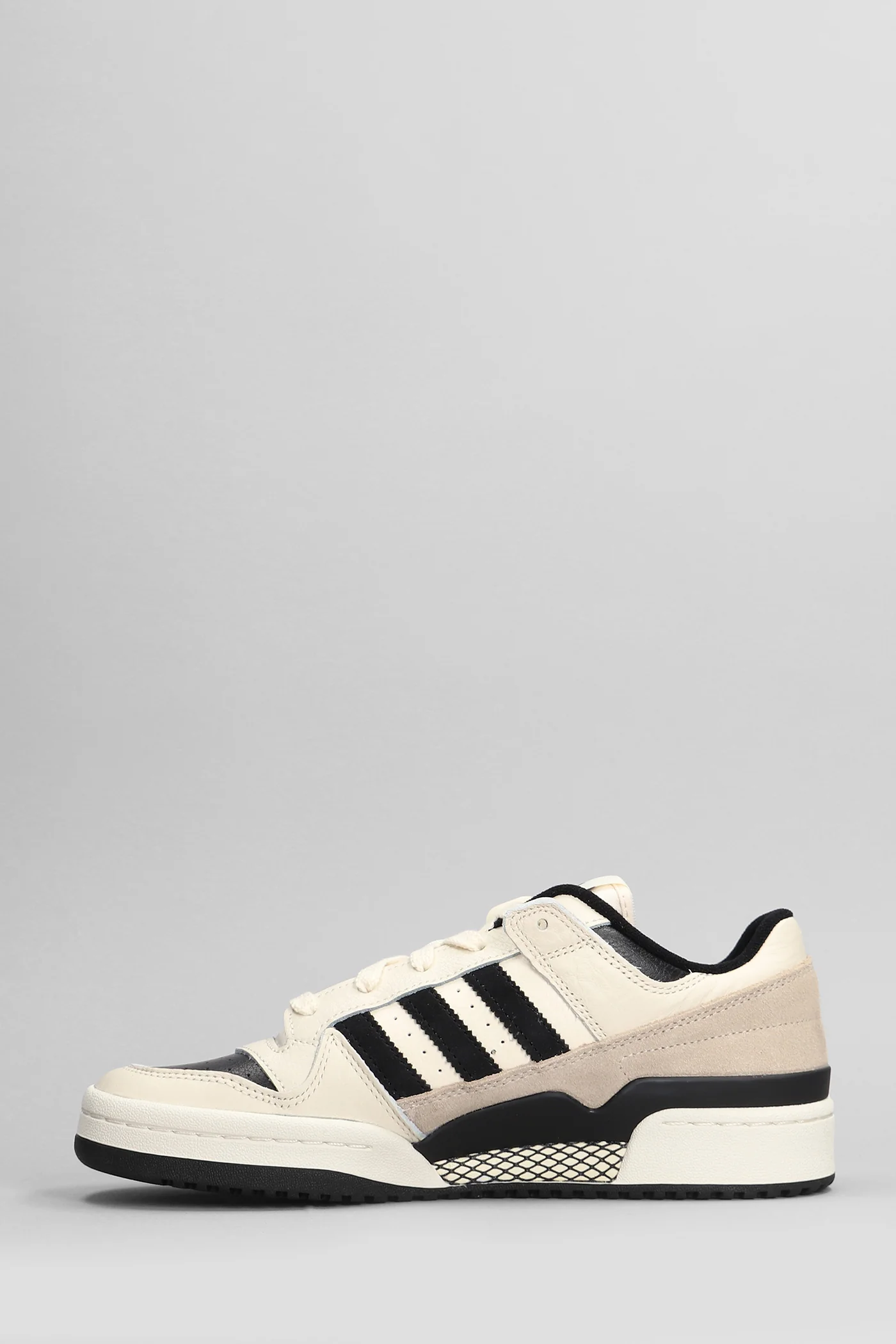 Forum Low Cl Sneakers in beige leather - Image 3