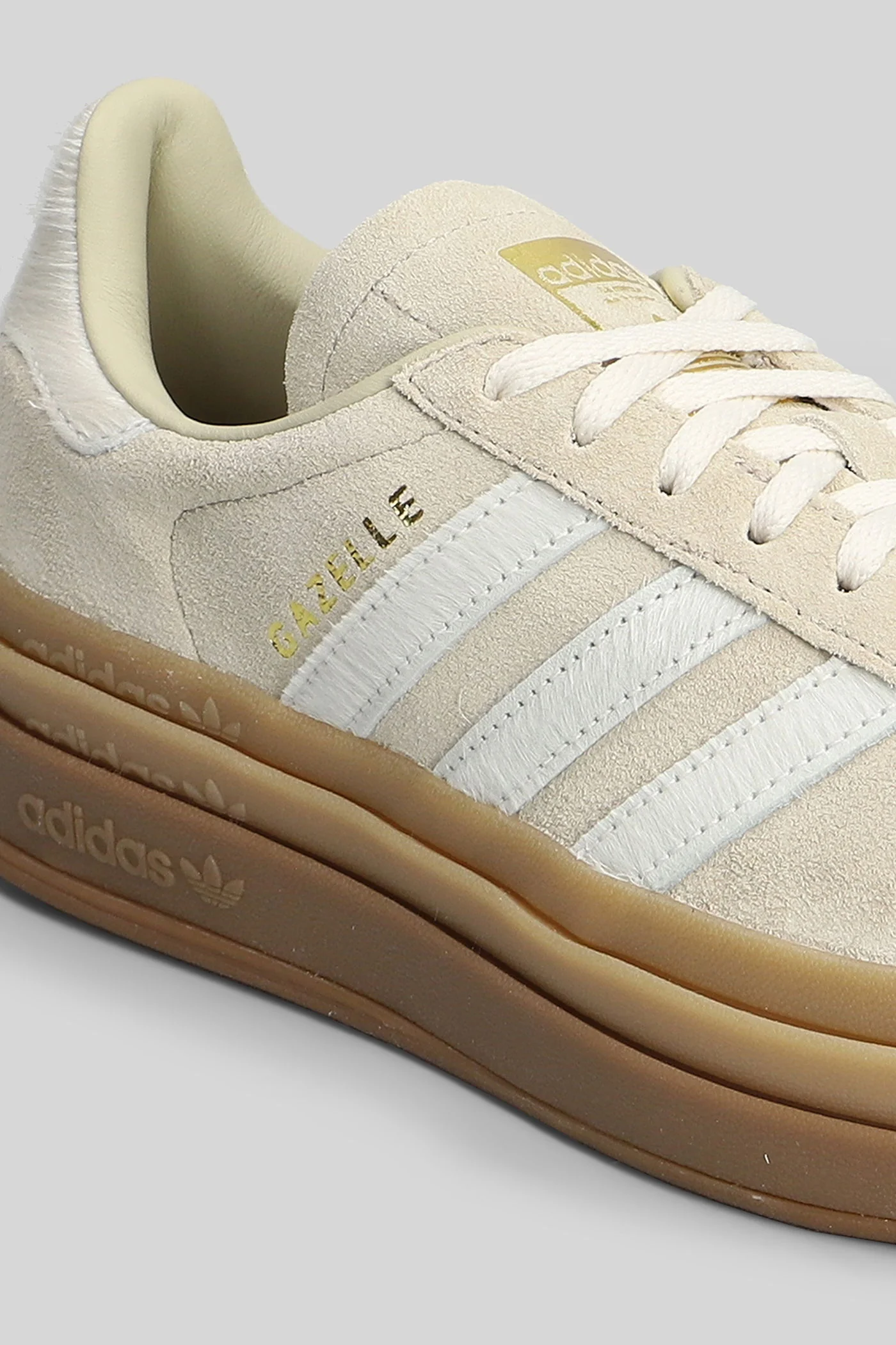 Gazelle Bold Sneakers in beige suede - Image 5