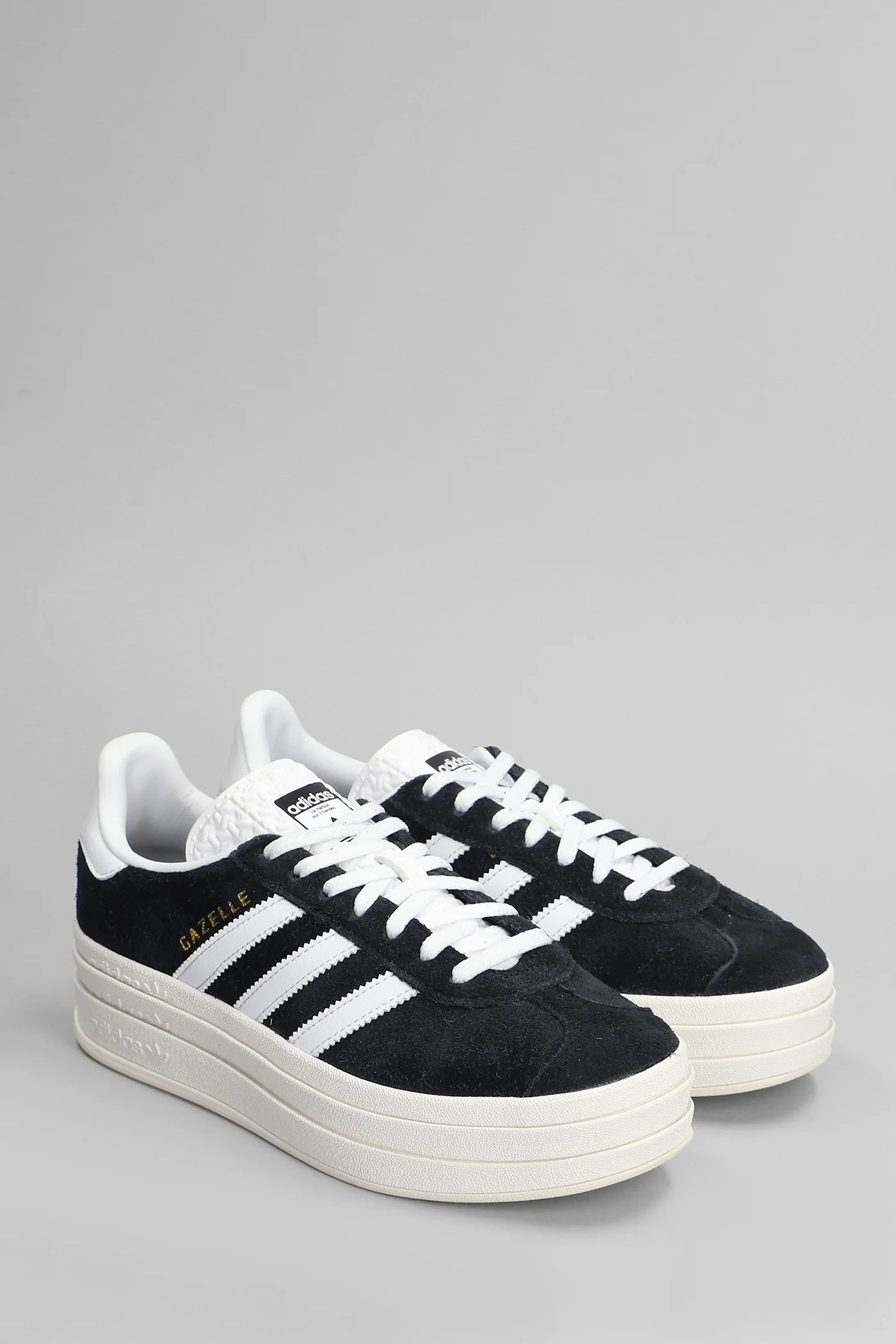 Gazelle Bold Sneakers in black suede - Image 2