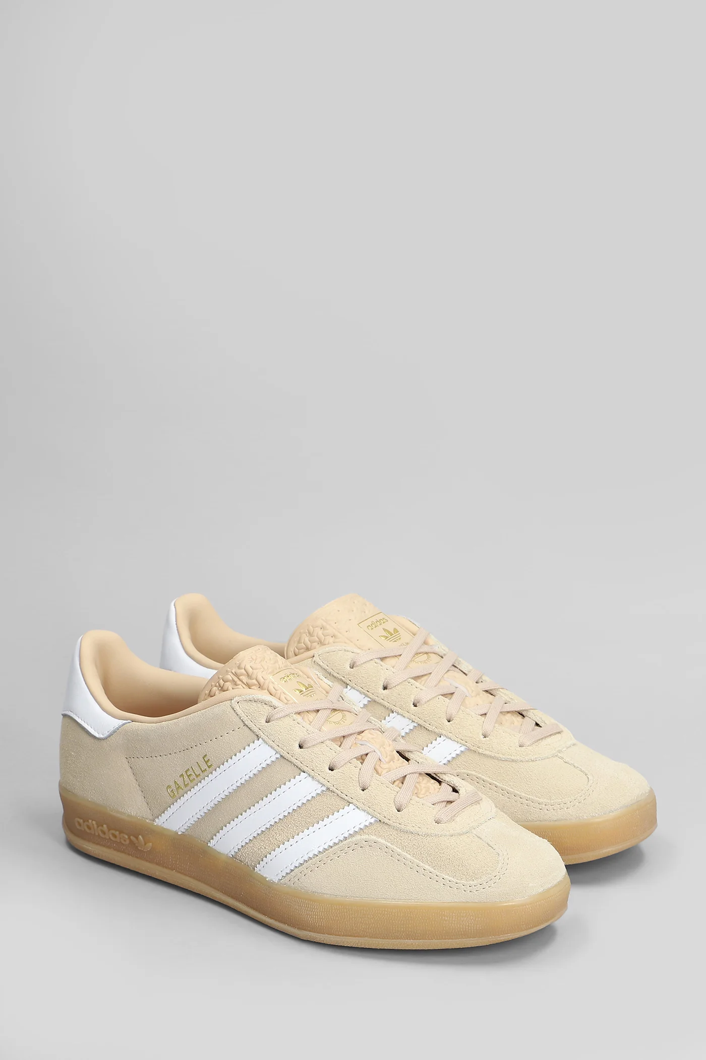 Gazelle Indoor Sneakers in beige suede - Image 37