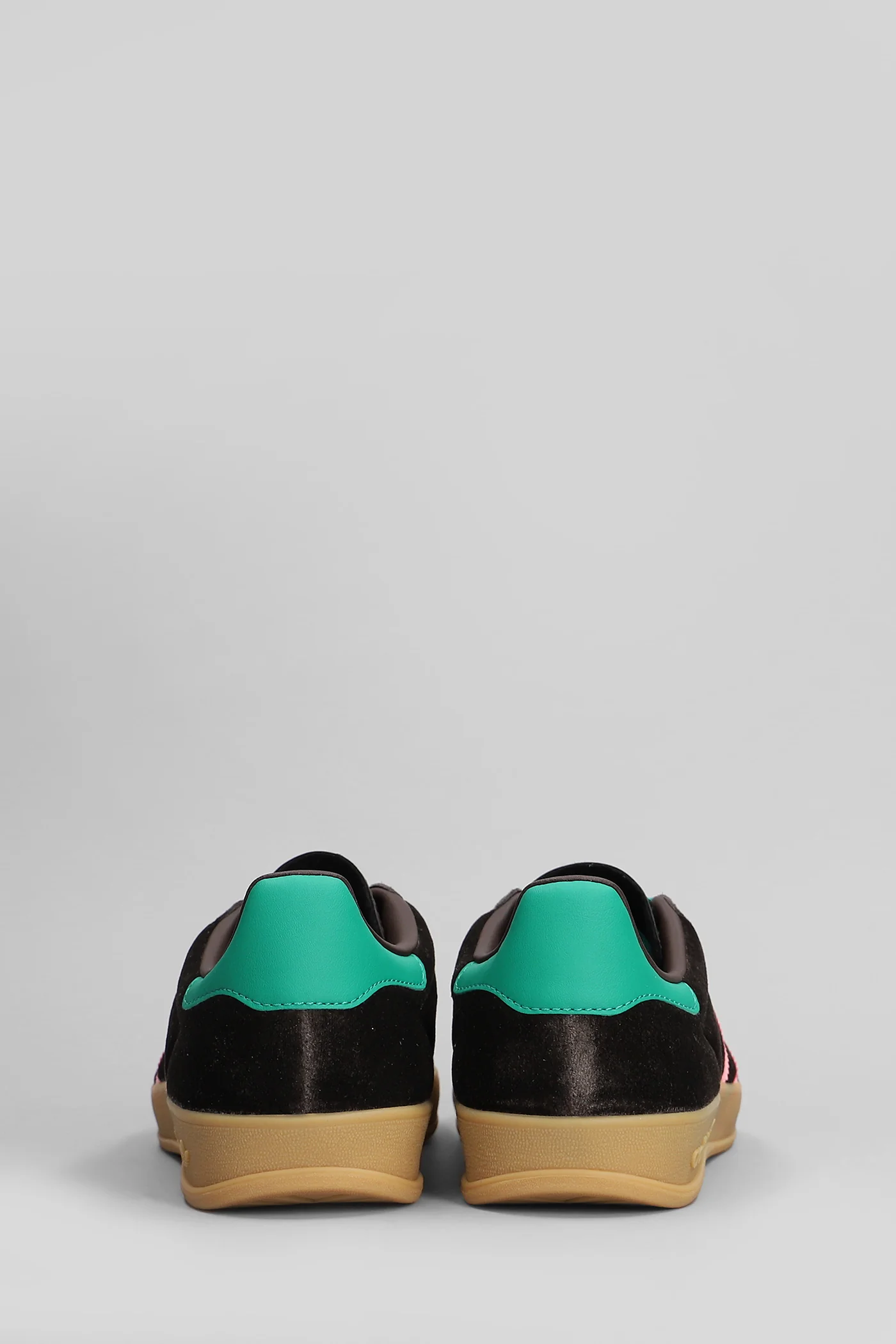 Gazelle Indoor Sneakers in brown velvet - Image 4