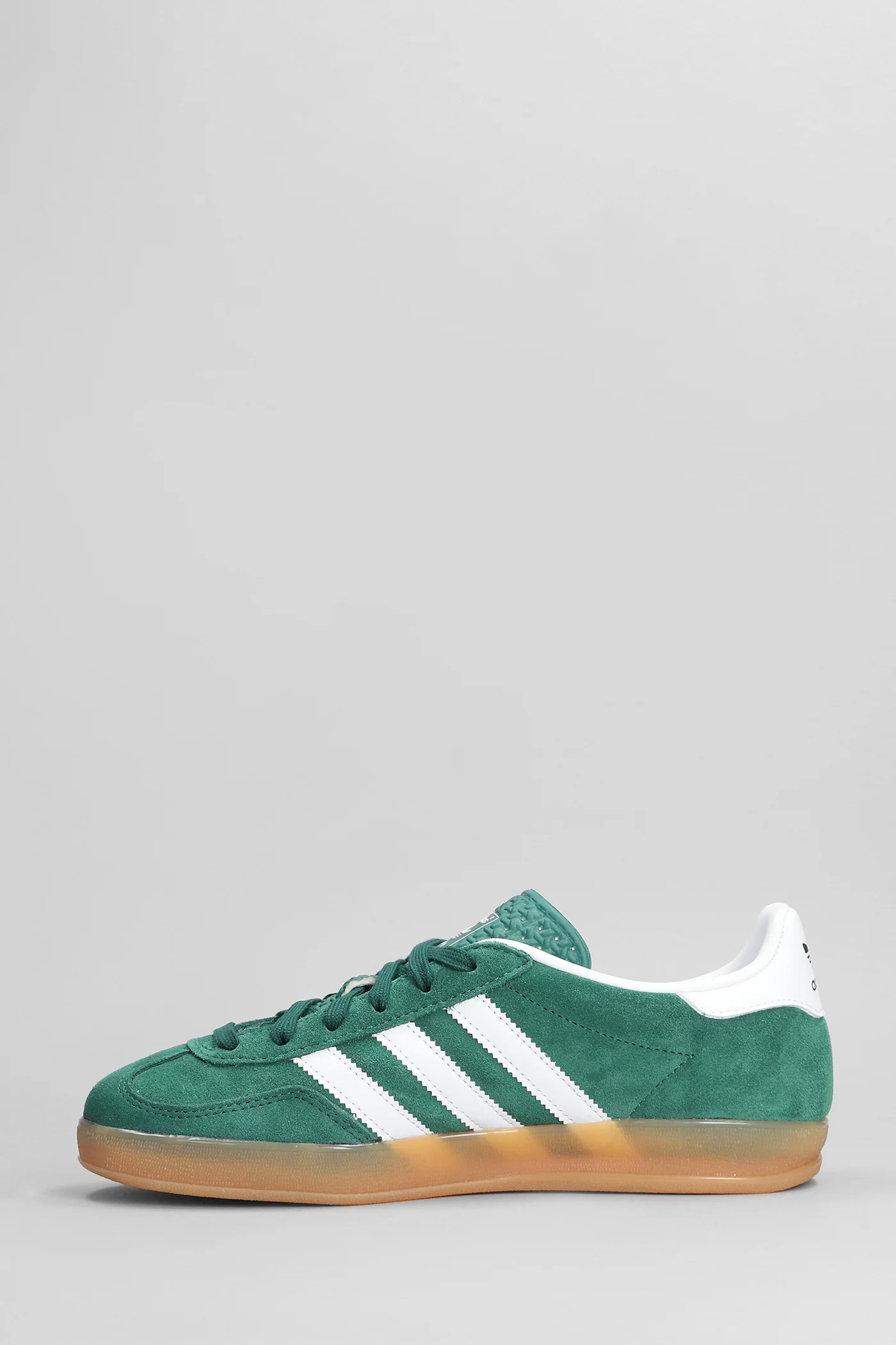 Gazelle Indoor Sneakers in green suede - Image 3