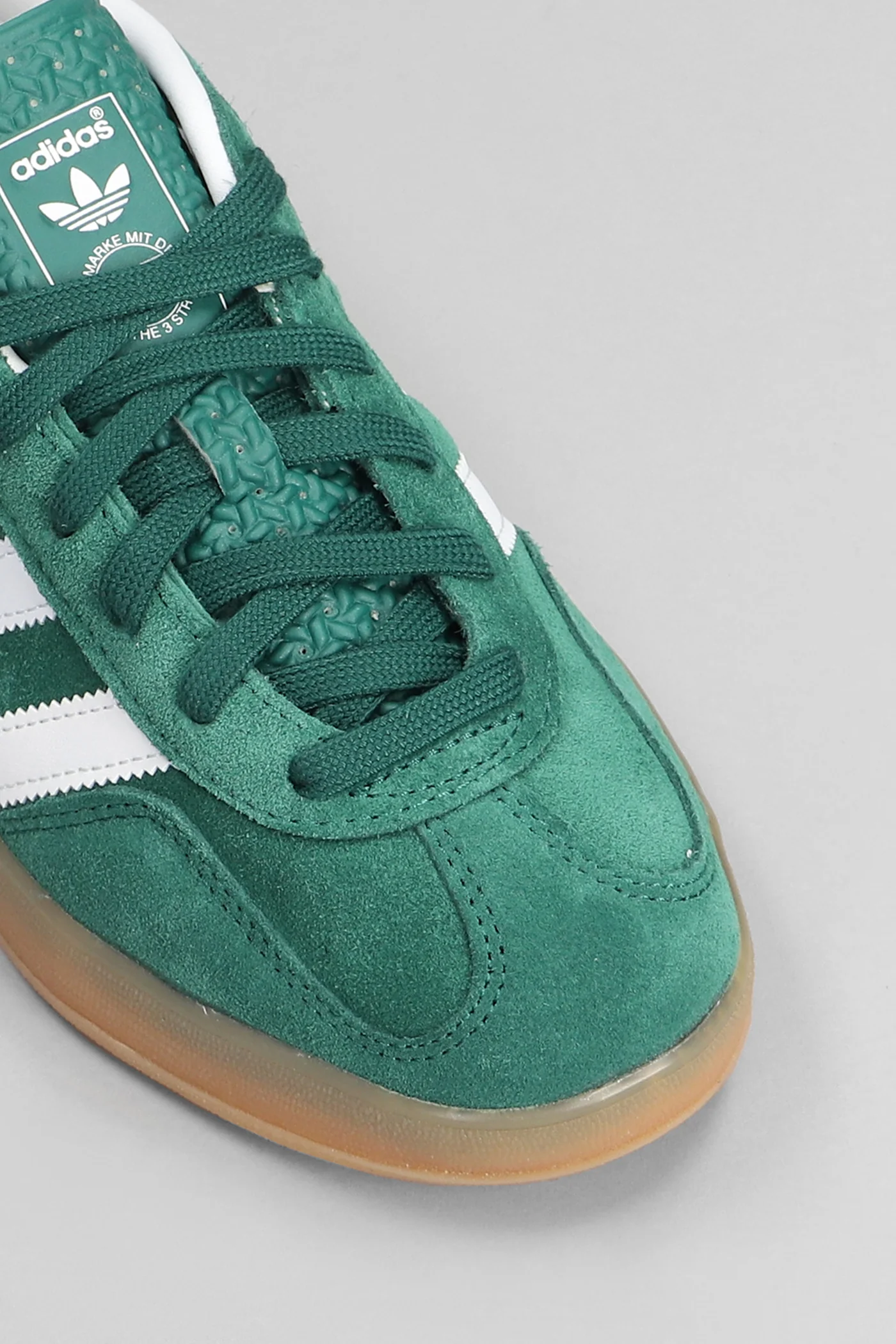 Gazelle Indoor Sneakers in green suede - Image 5