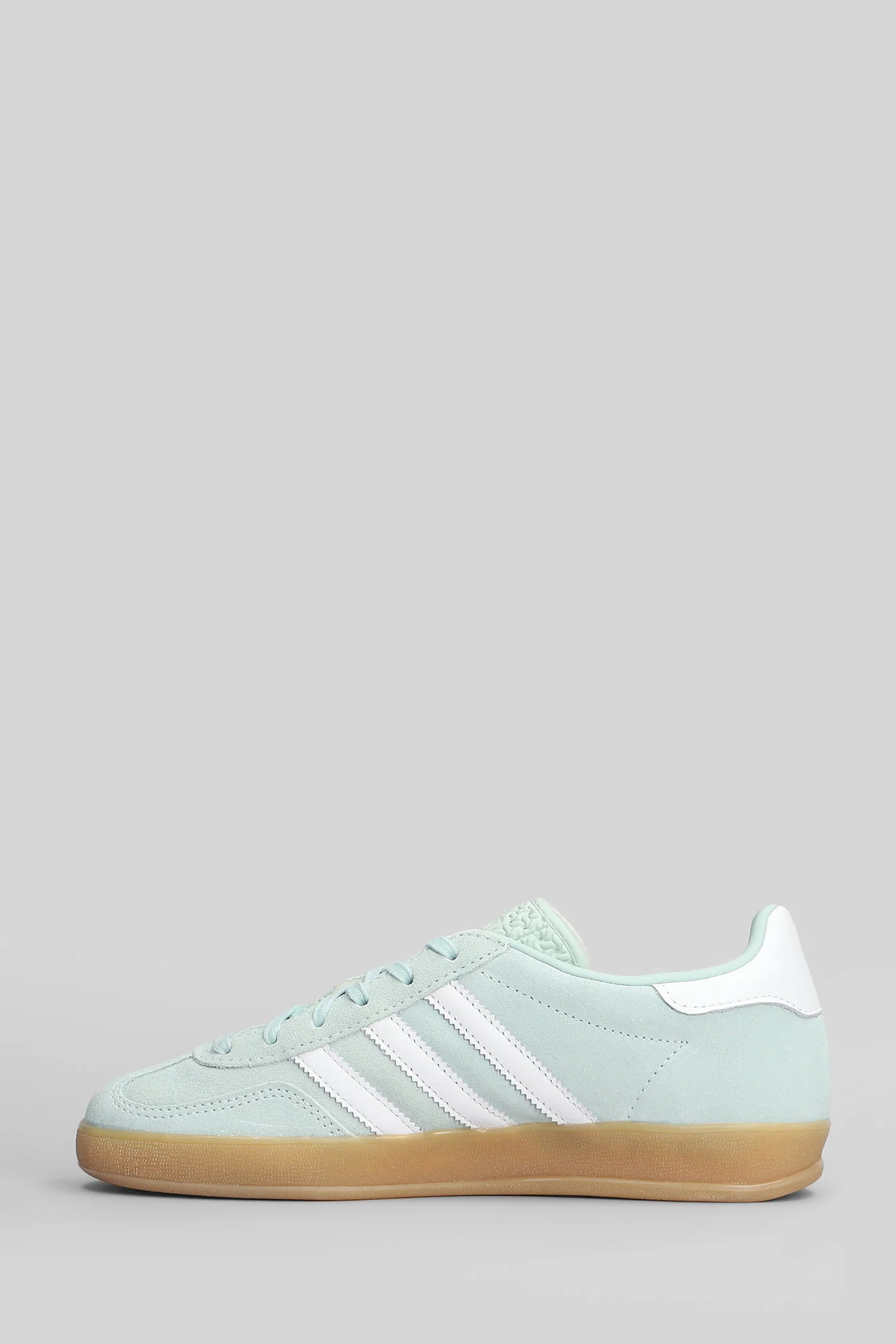 Gazelle Indoor Sneakers in green suede - Image 3