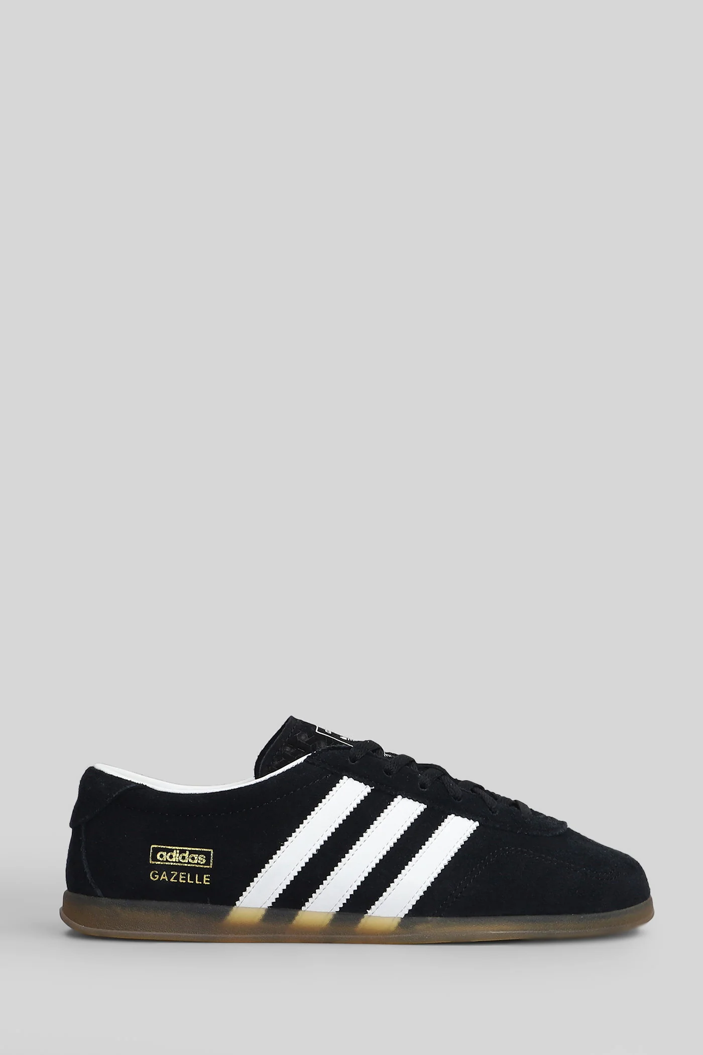 Gazelle Lo Pro Sneakers in black suede