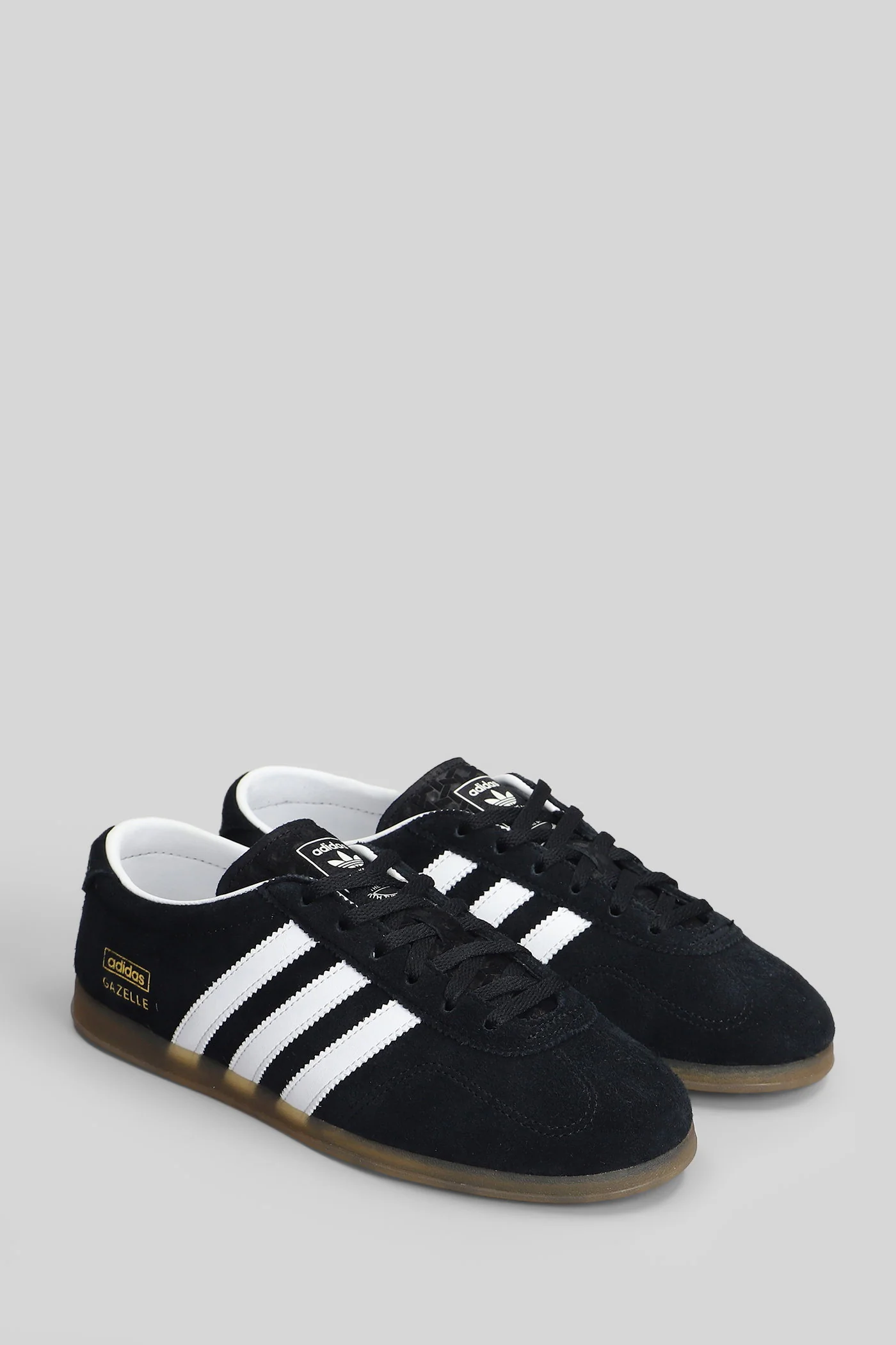 Gazelle Lo Pro Sneakers in black suede - Image 2