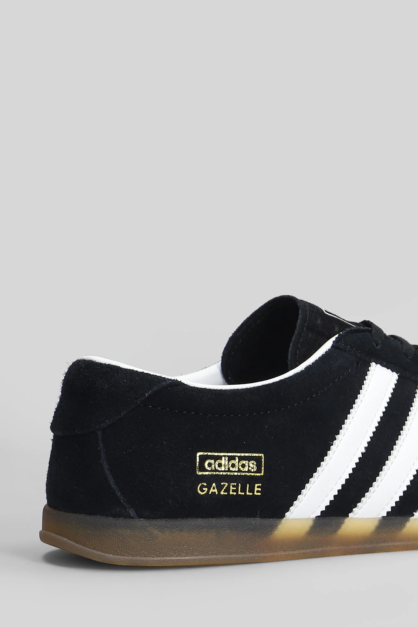 Gazelle Lo Pro Sneakers in black suede - Image 5