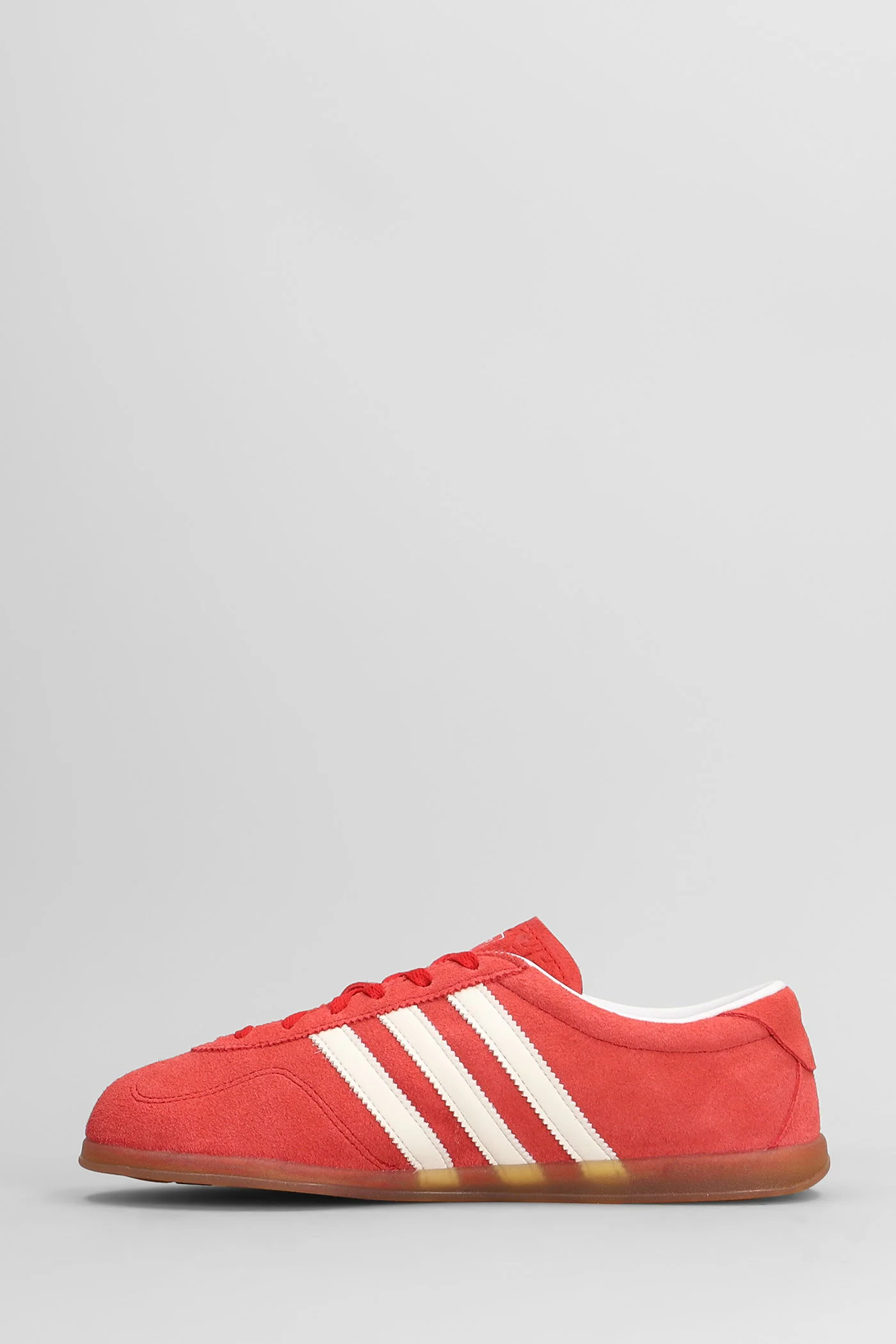 Gazelle Lo Pro Sneakers in red suede - Image 3