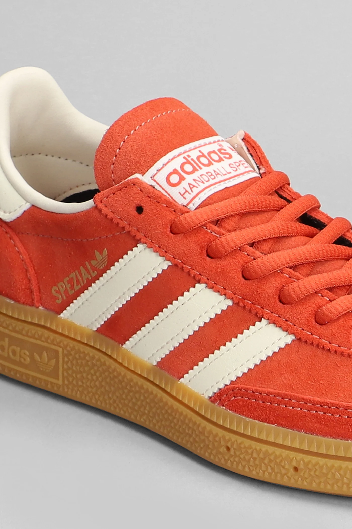 Handball Spezial Sneakers in red suede - Image 5
