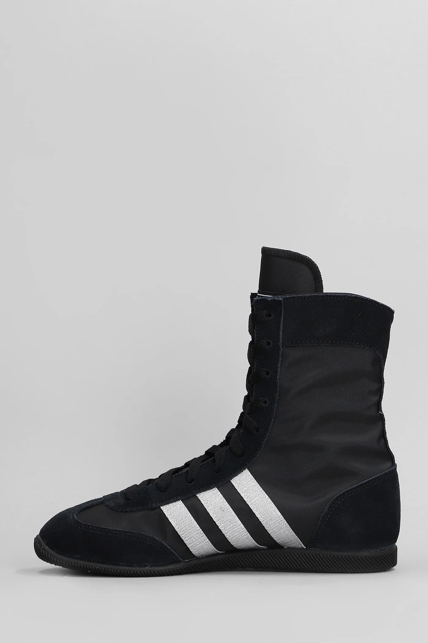 Japan H Sneakers in black Suede and fabric - Image 3