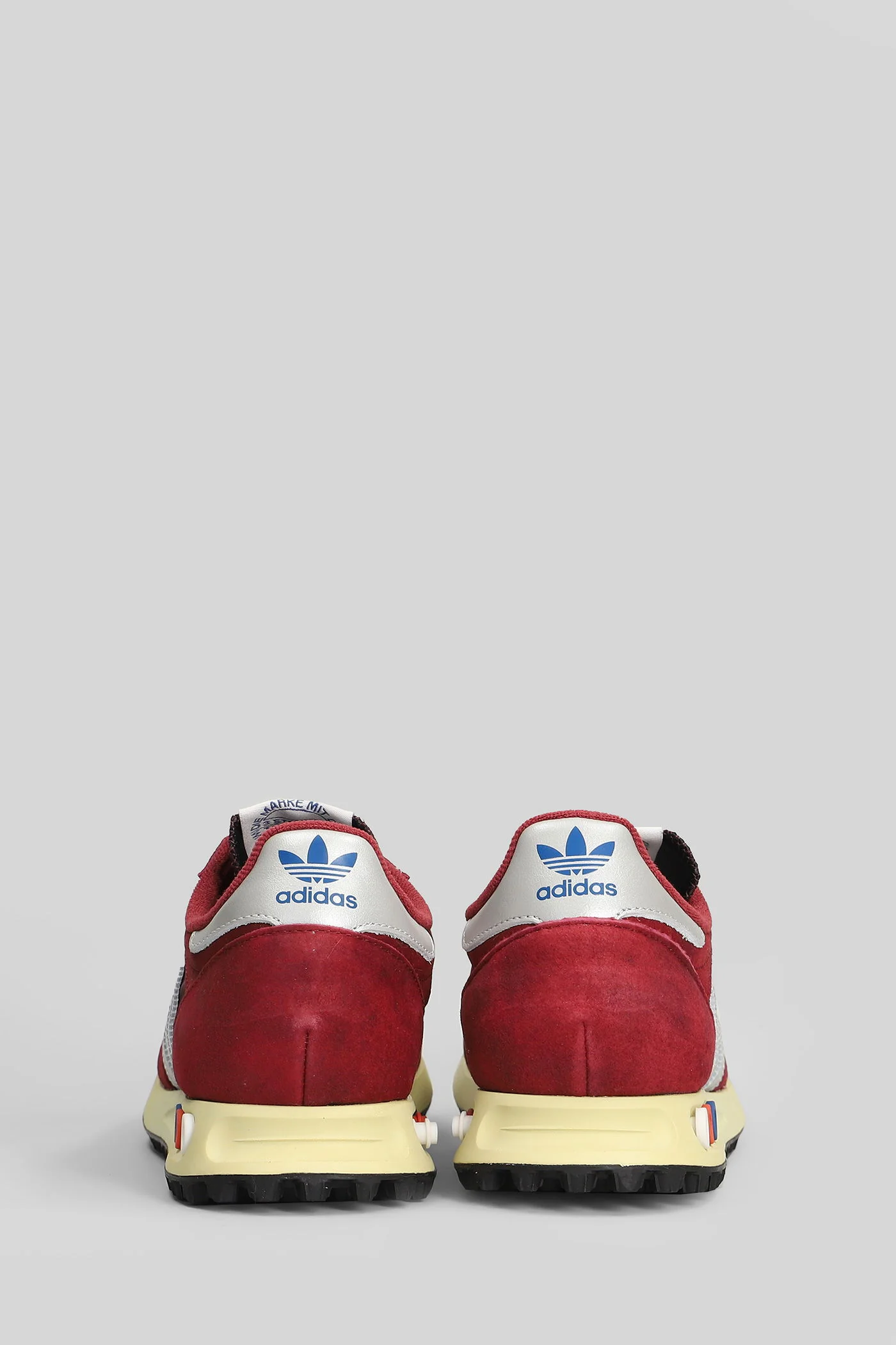 La Trainer Og Sneakers in bordeaux Suede and fabric - Image 4