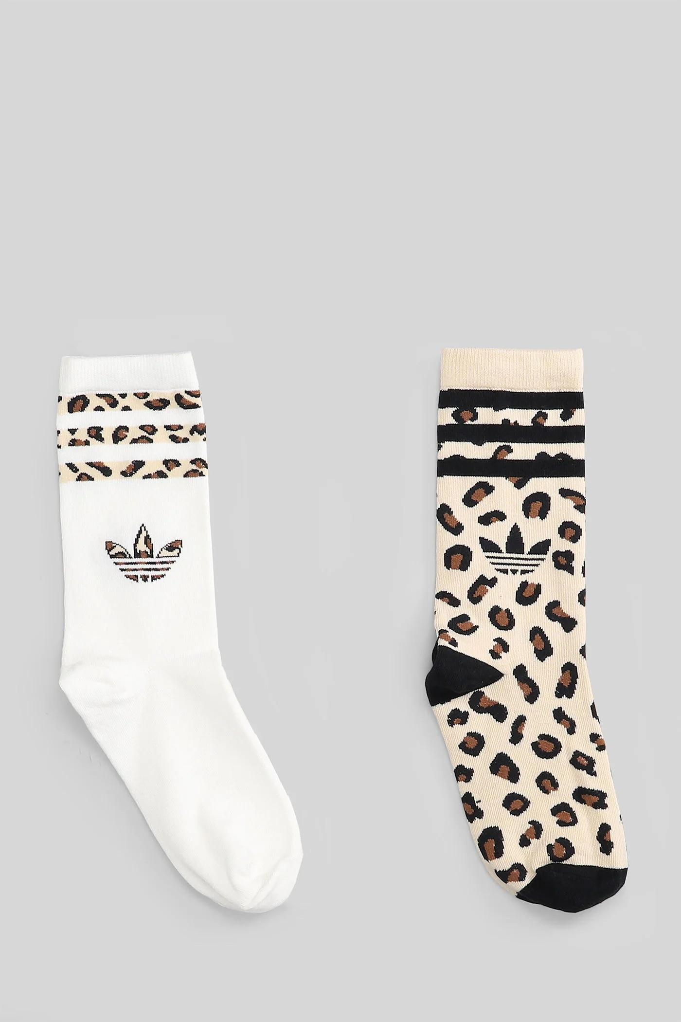 Leo Crew 2PP Socks in Animalier cotton - Image 2