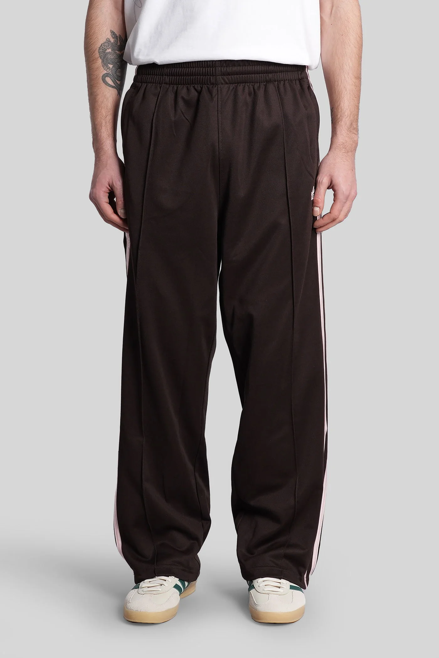 Os Tp Pants in brown polyester