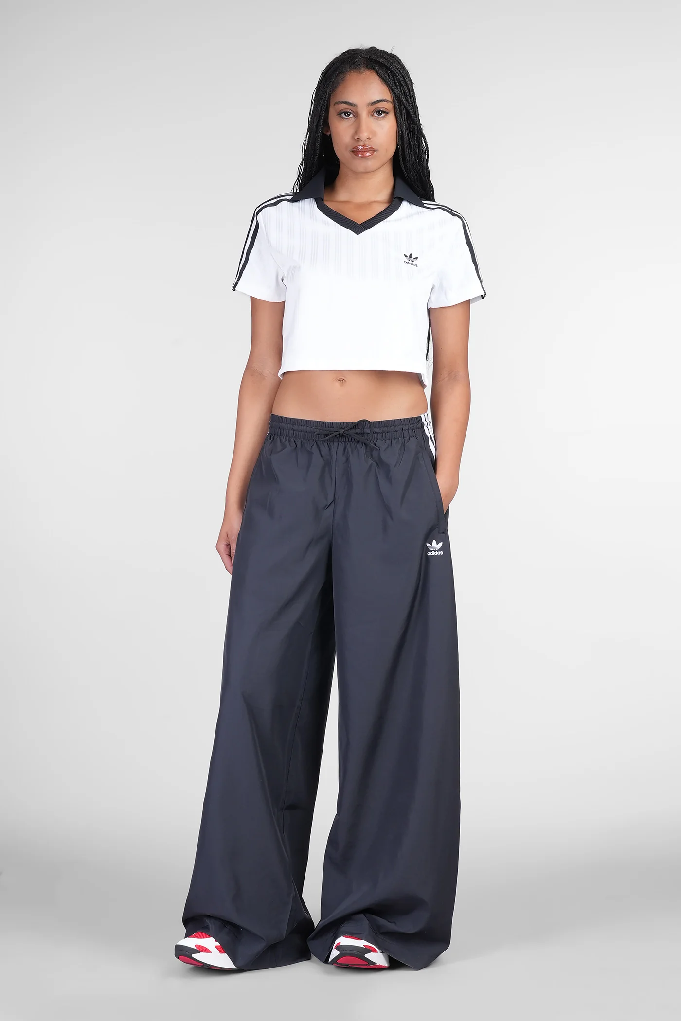 Polo in white cotton - Image 2