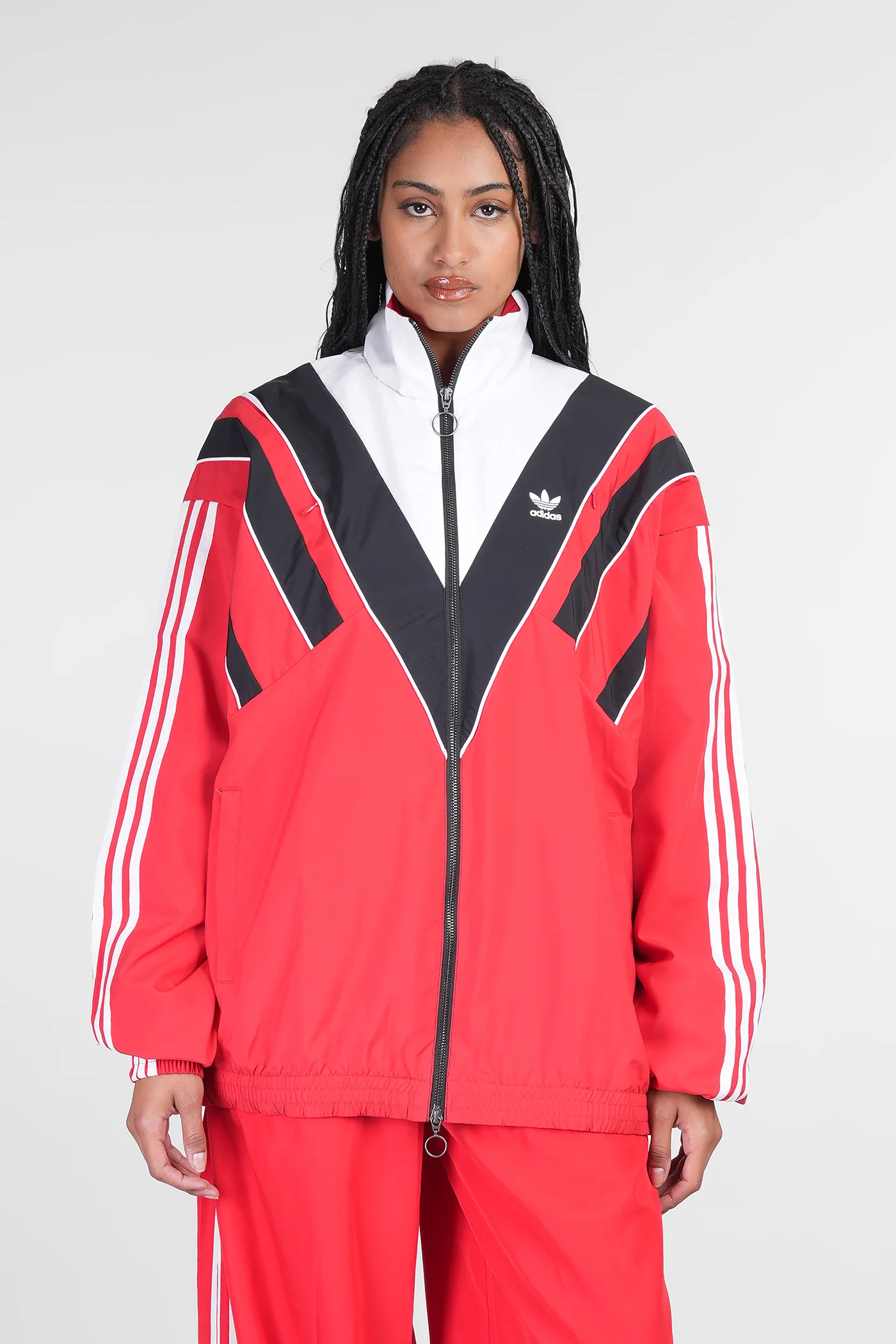Rasant TT Sweatshirt in red polyester