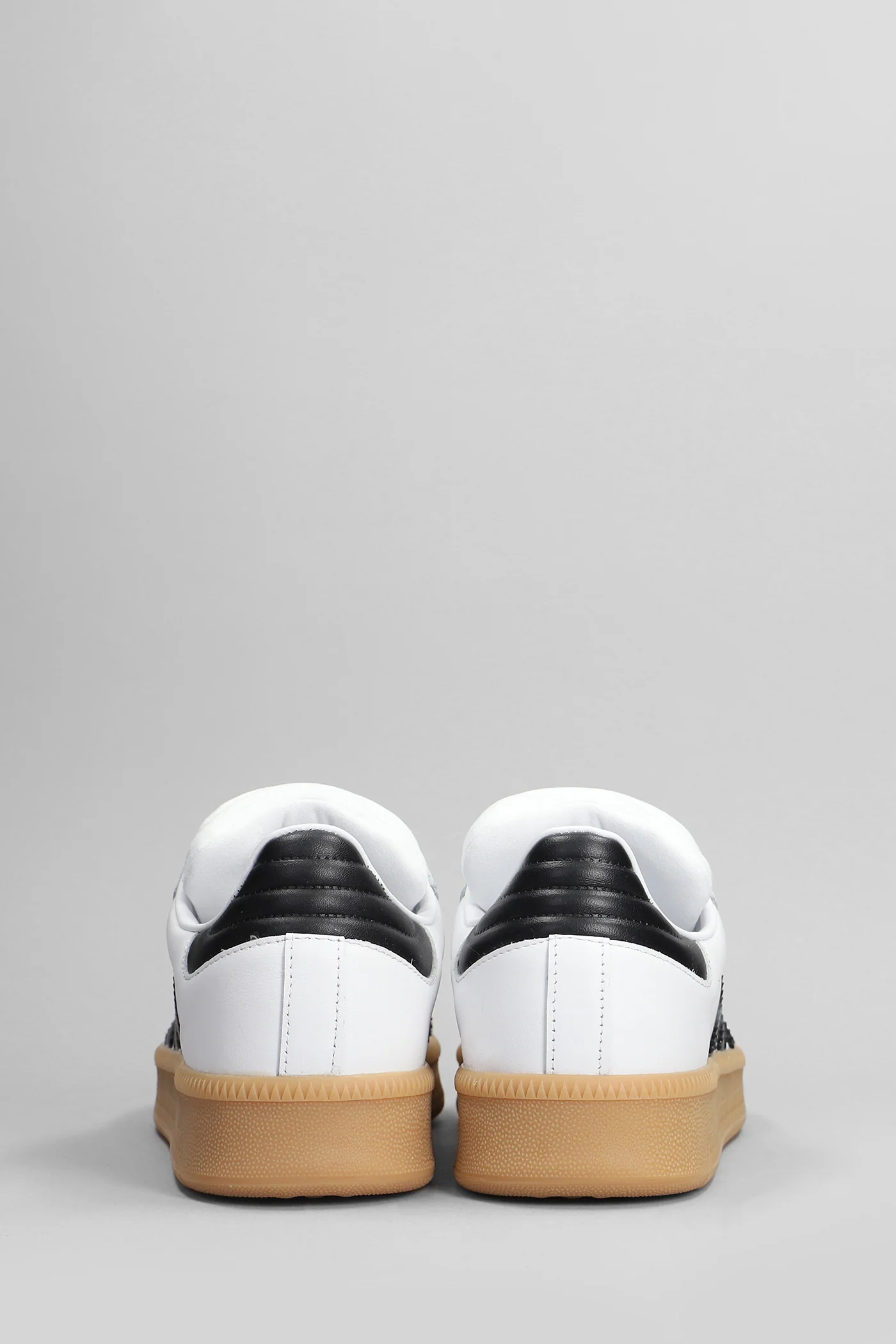Samba Xlg Sneakers in white leather - Image 4