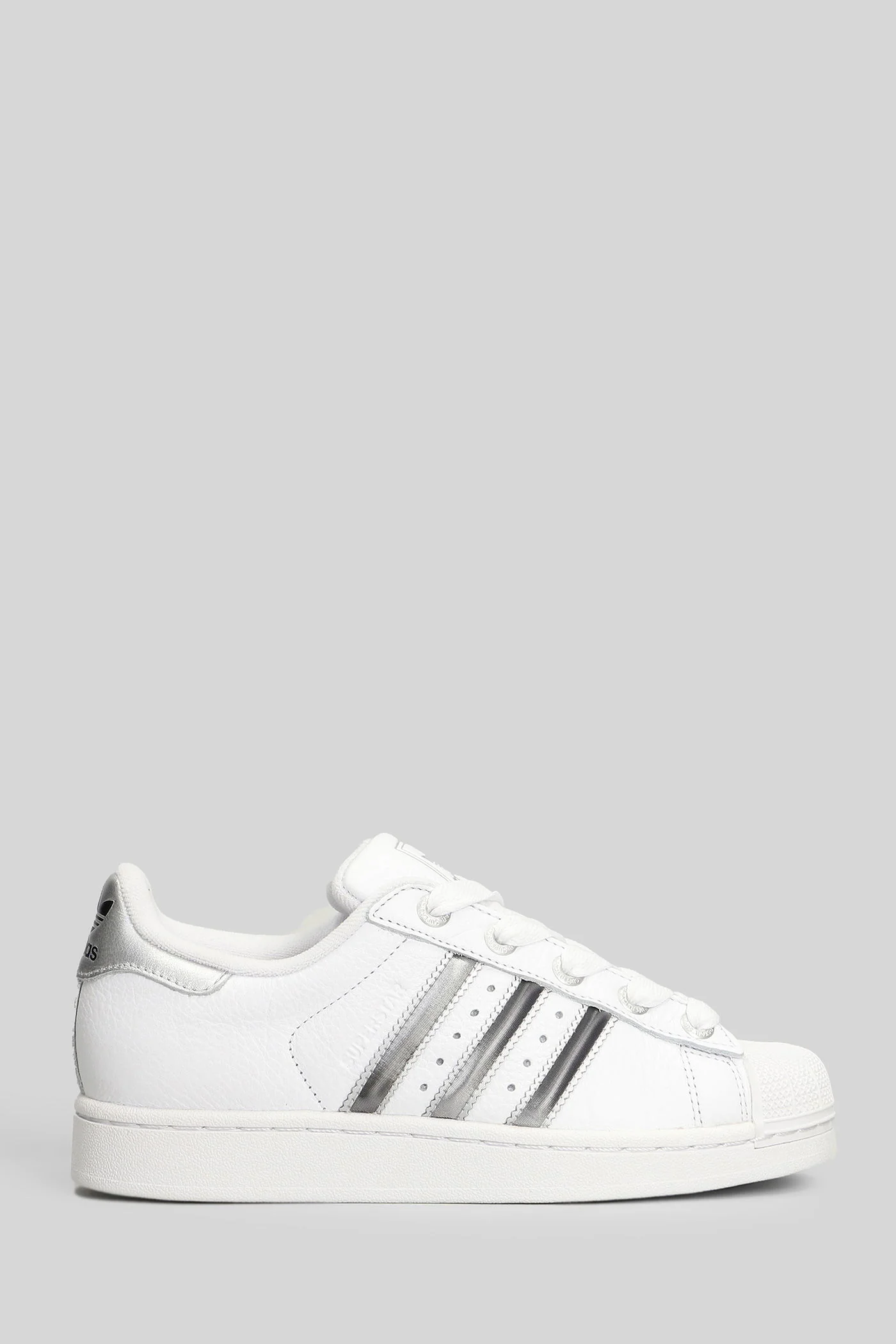 Superstar II Sneakers in white leather