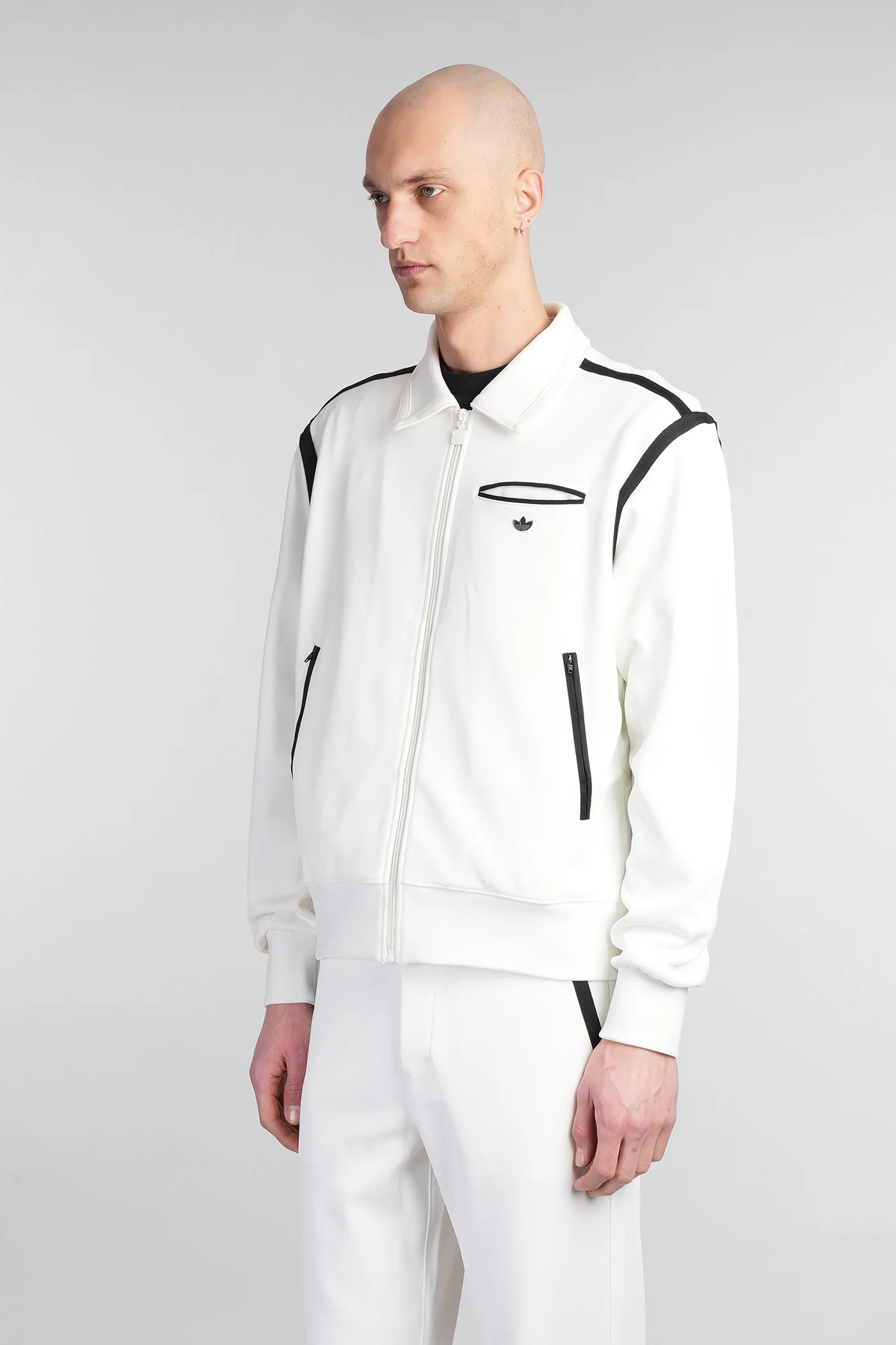 Sweatshirt in white polyester - Image 4