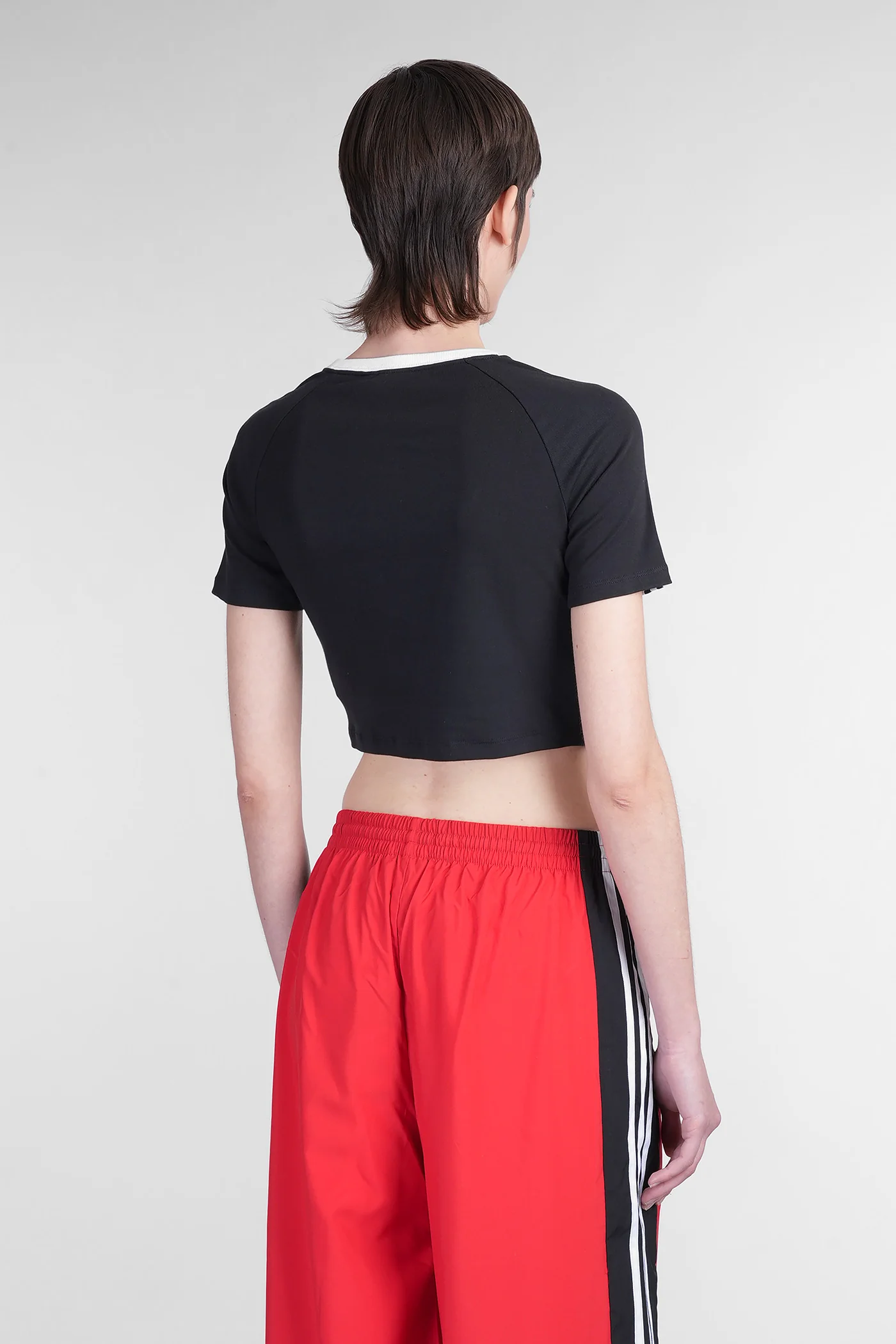 T-Shirt in black cotton - Image 3