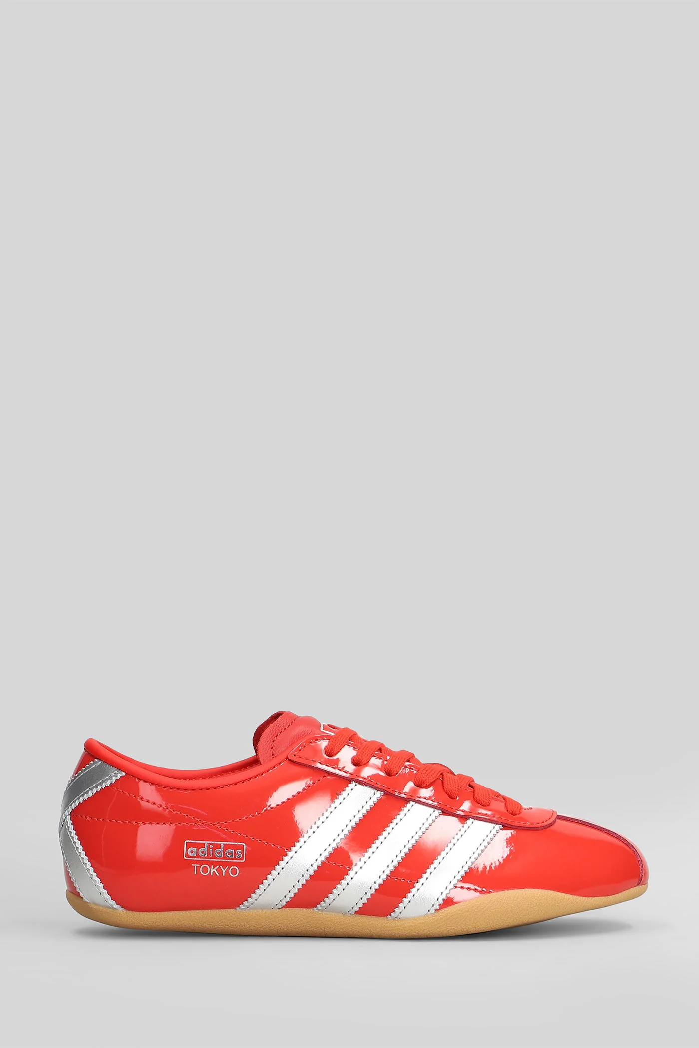Tokyo Sneakers in red patent leather