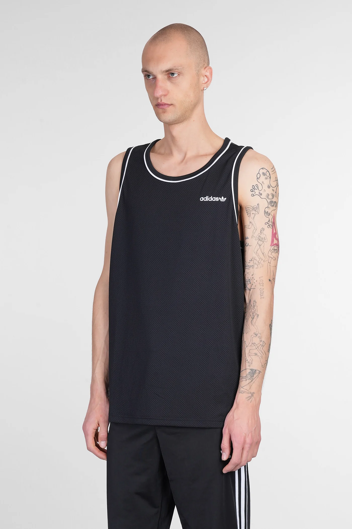 Vest Topwear in black polyester - Image 4