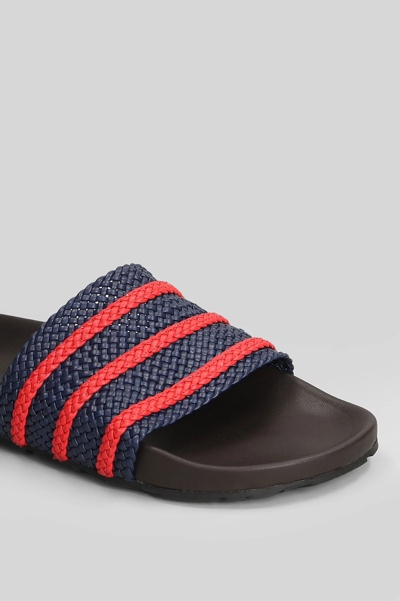 Adilette Flats in brown rubber/plasic - Image 5