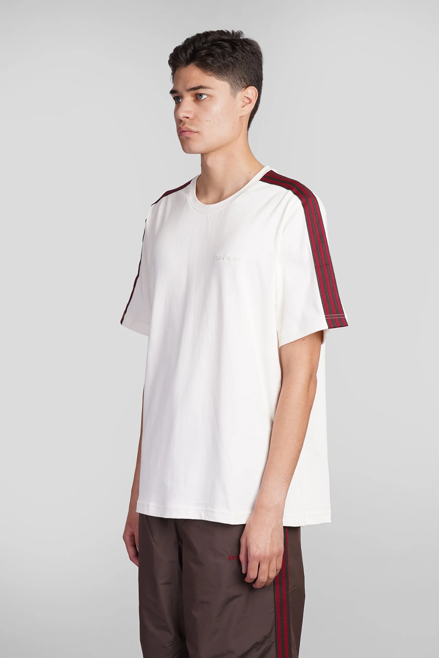 S-S T-shirt T-Shirt in white cotton - Image 4