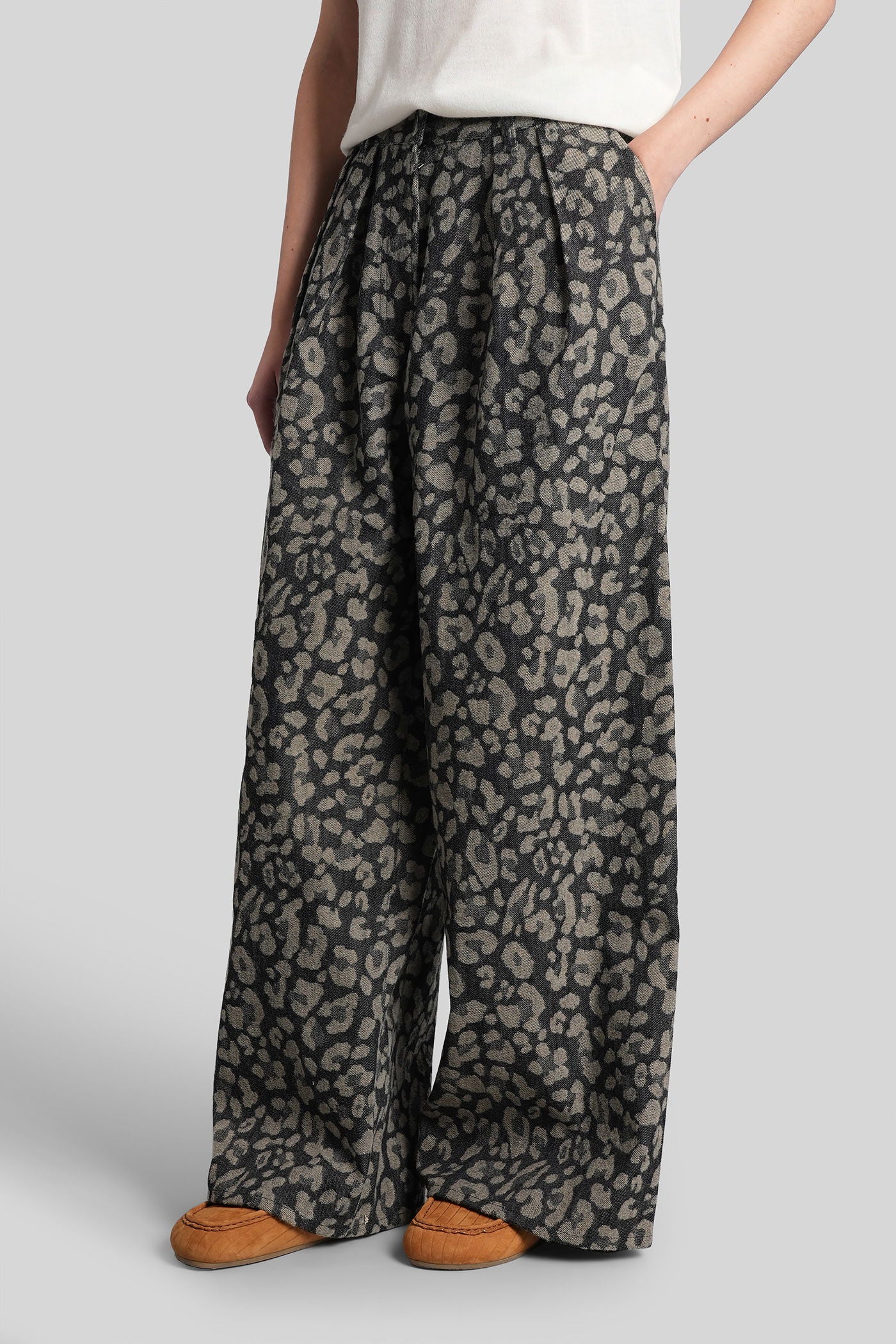 Pants in grey wool - Image 4
