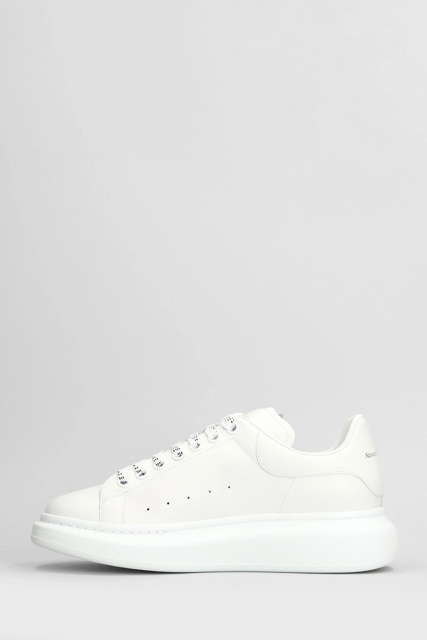 Oversize sneak Sneakers in white leather - Image 3