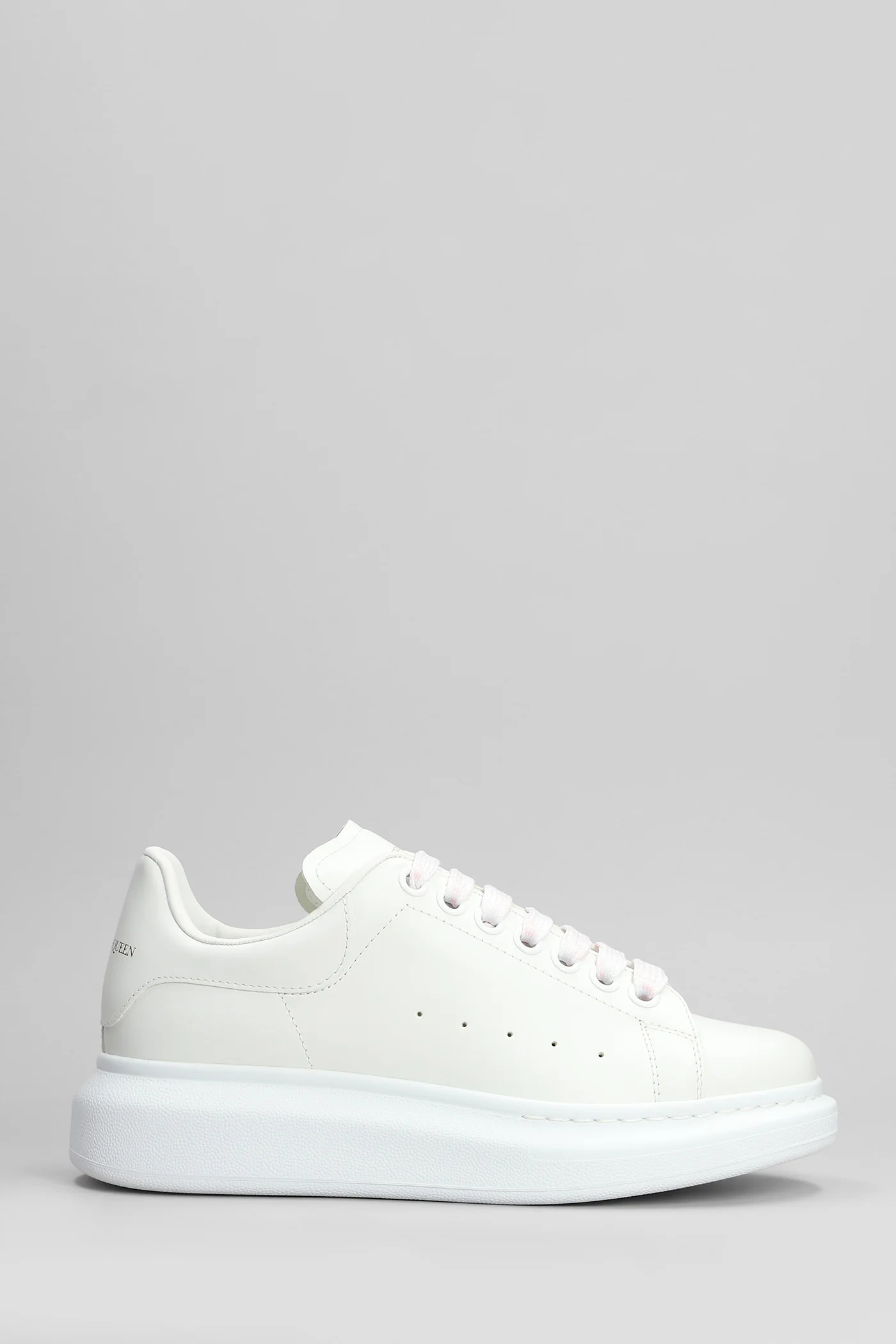 Oversize sneak Sneakers in white leather
